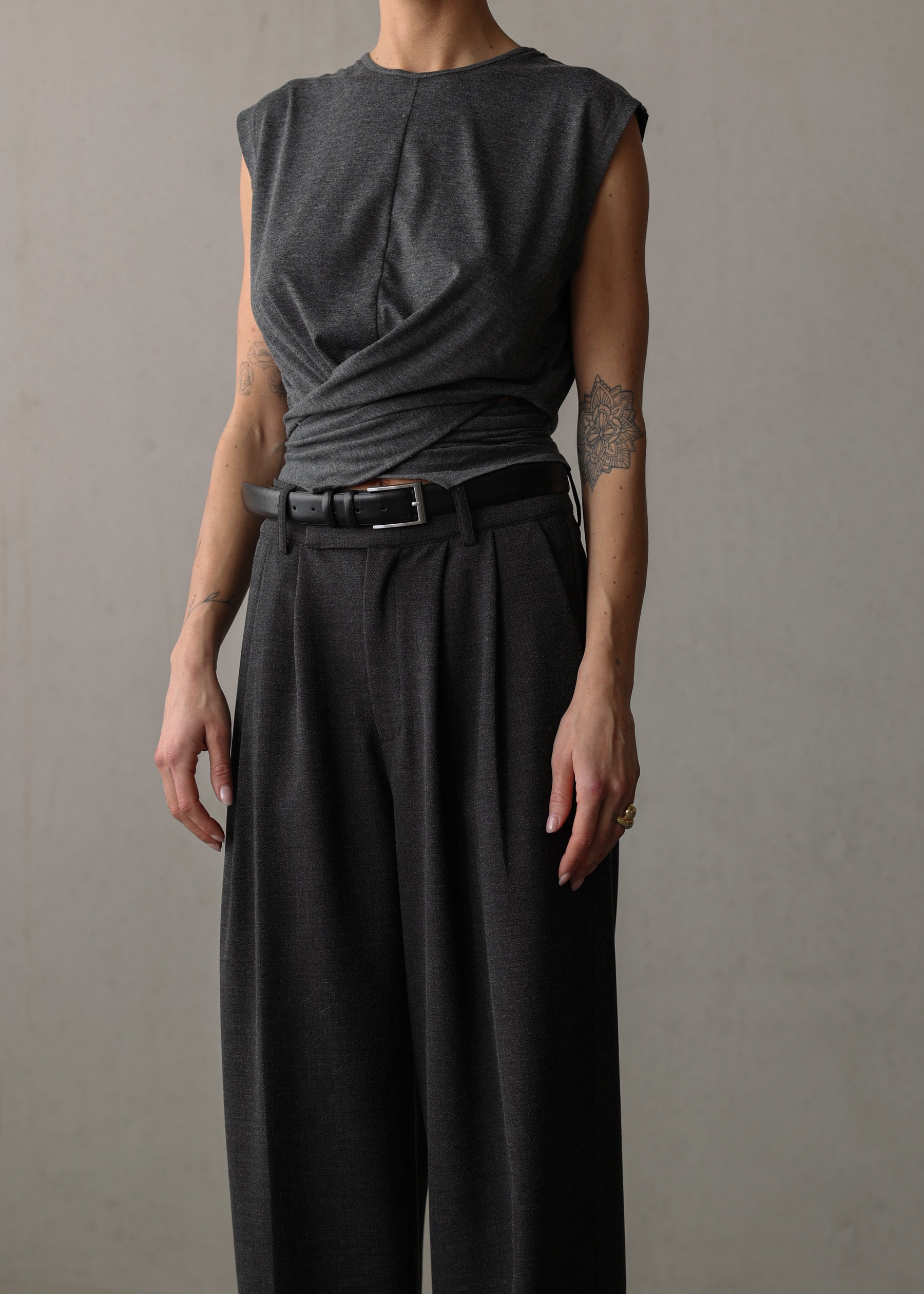 Cruz top - Dark grey