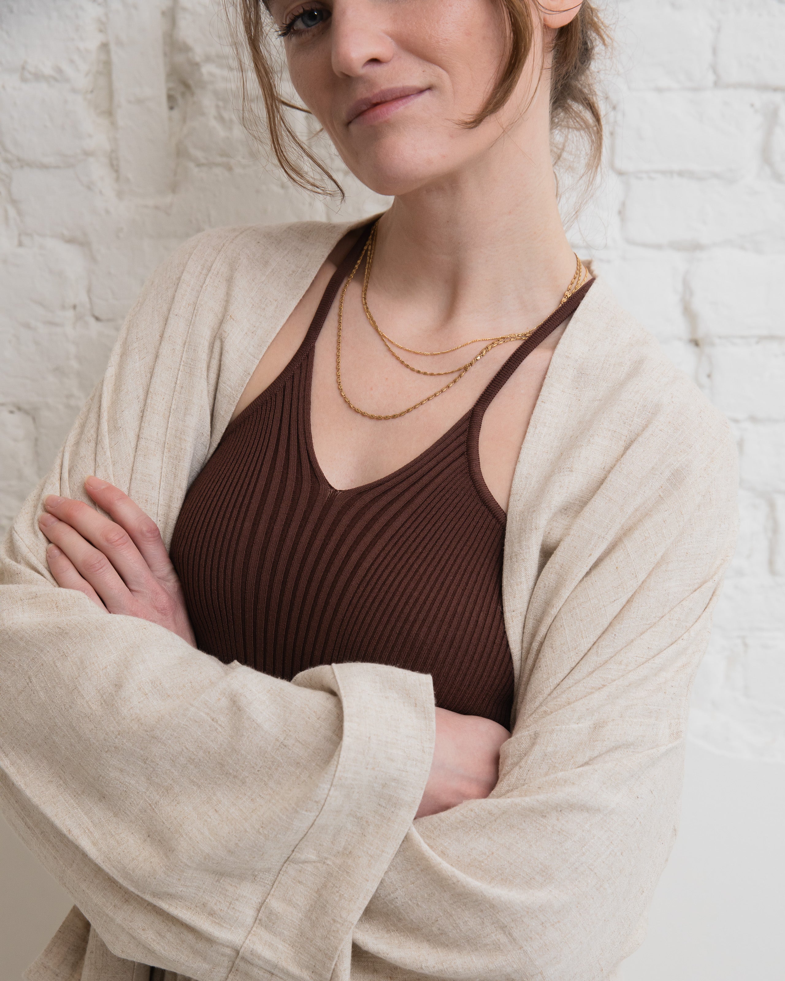 Linen Kimono - Natural