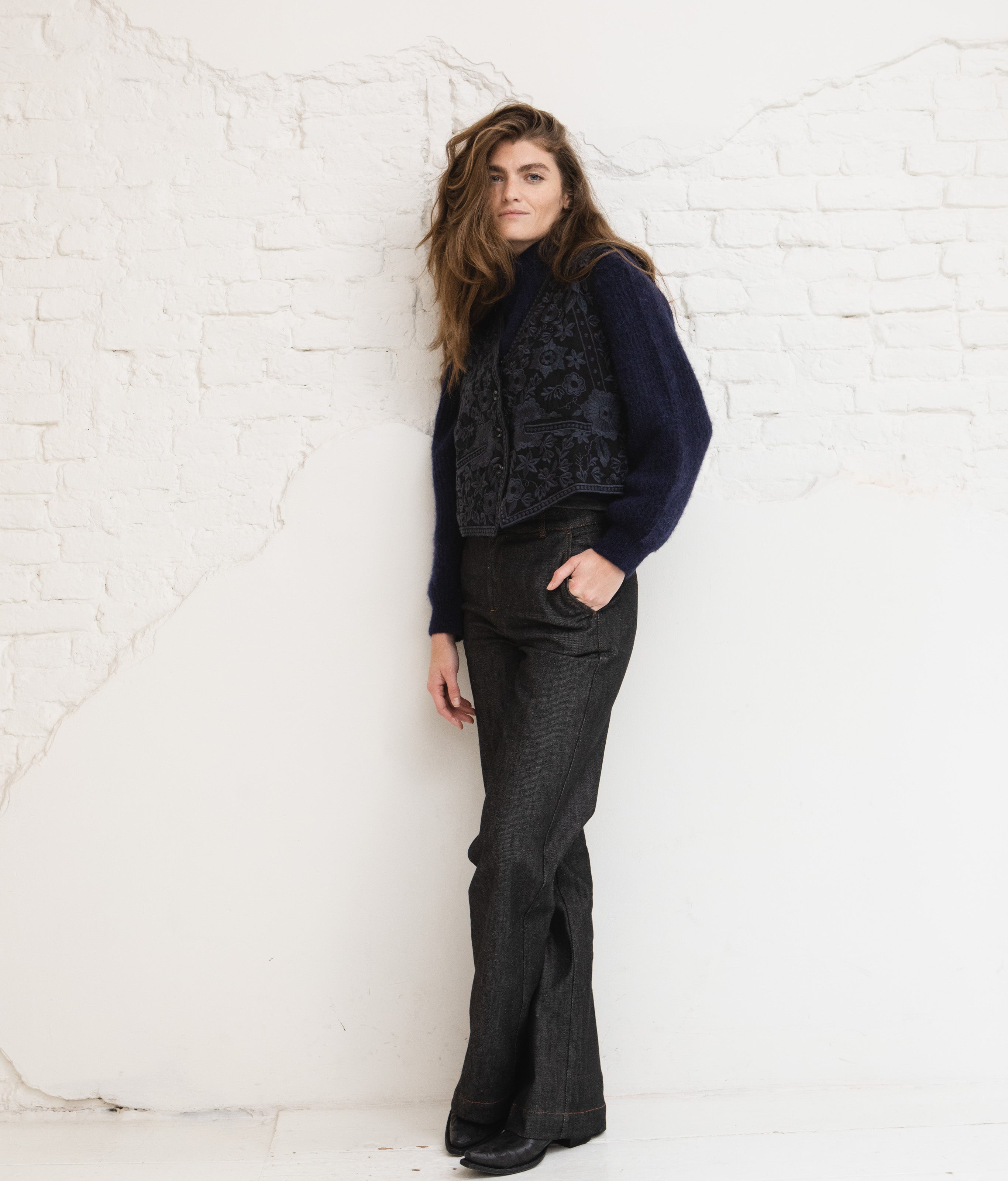 California jeans - Denim brut noir