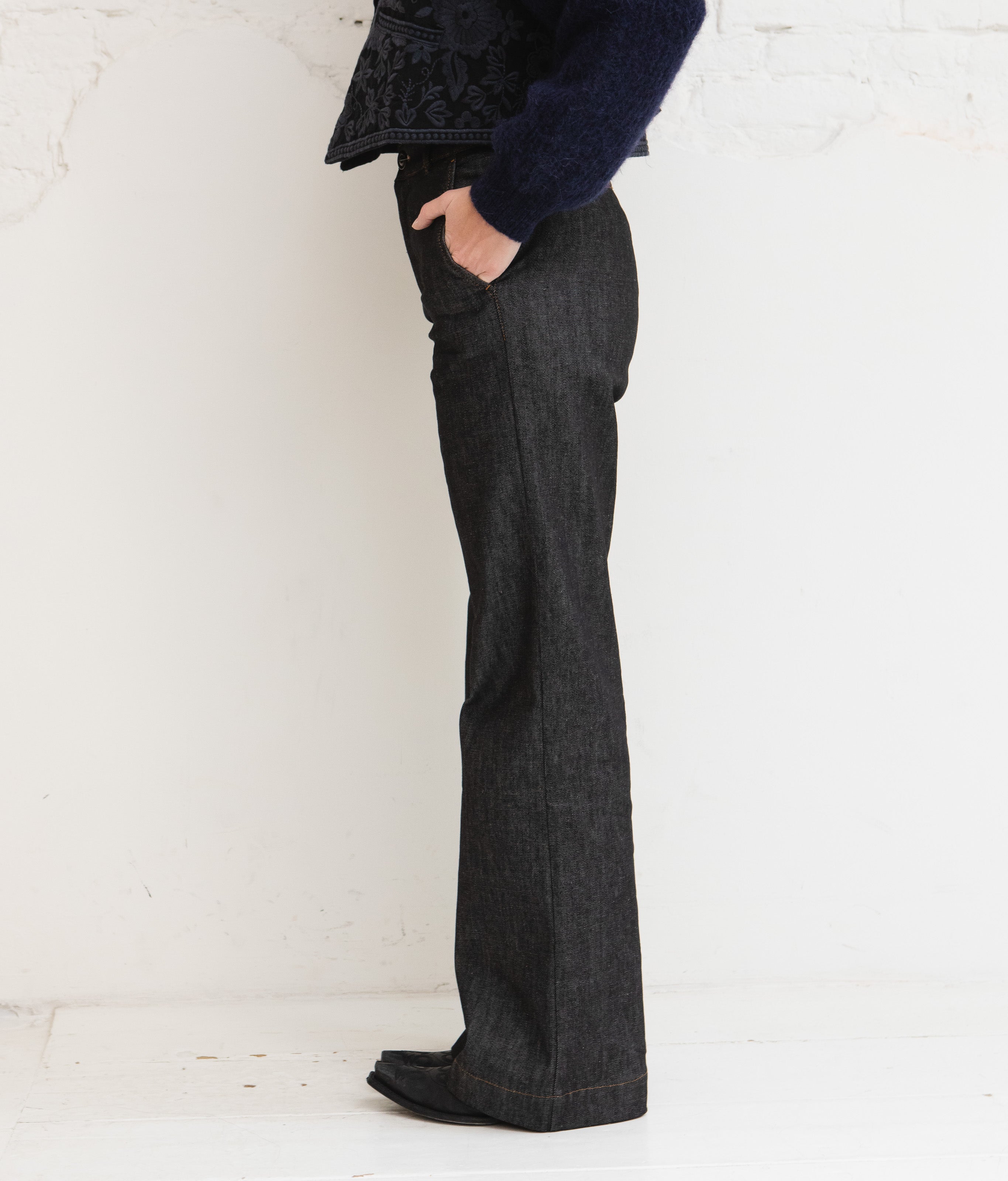 California jeans - Denim brut noir