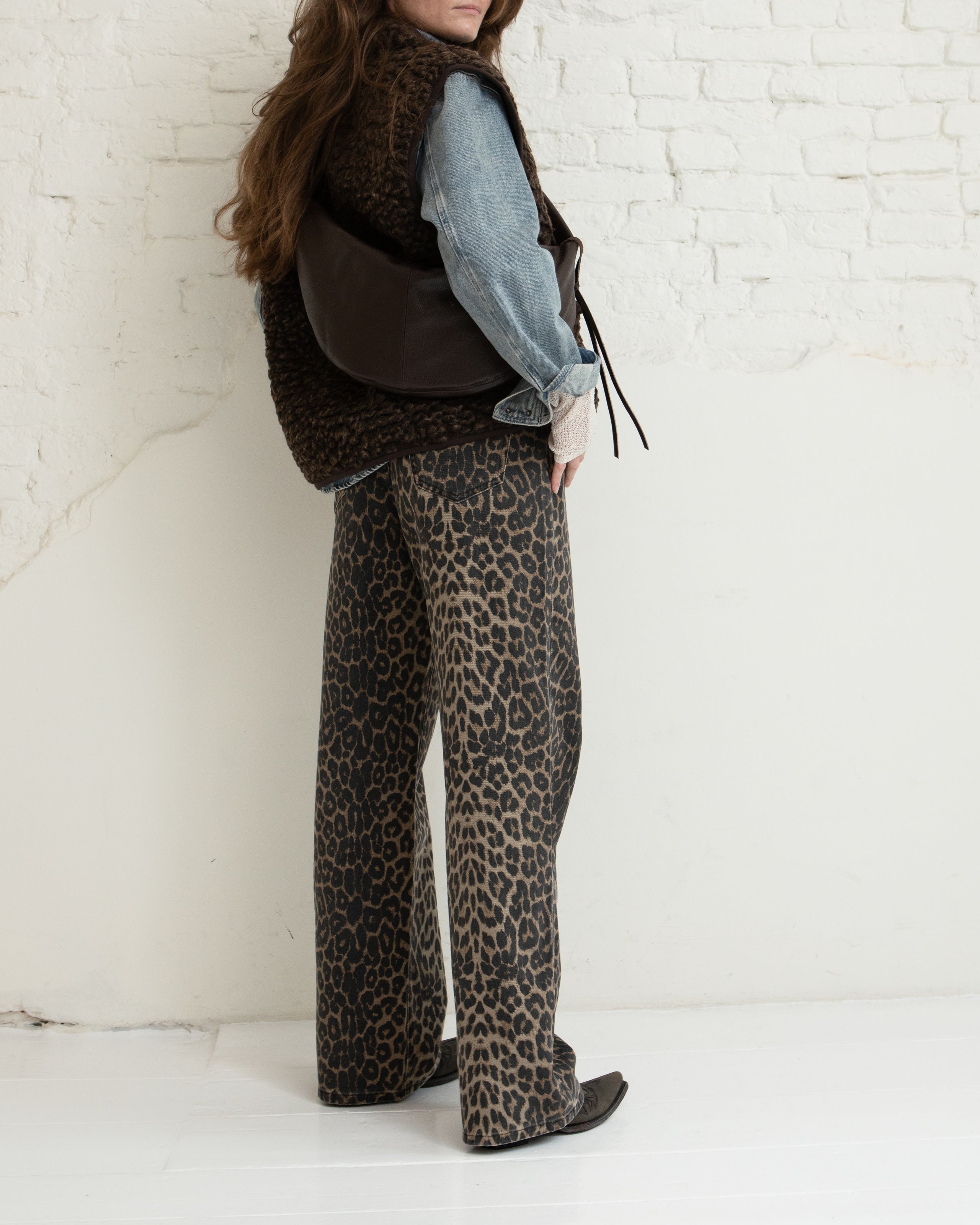Cadian jeans - Leopard mist