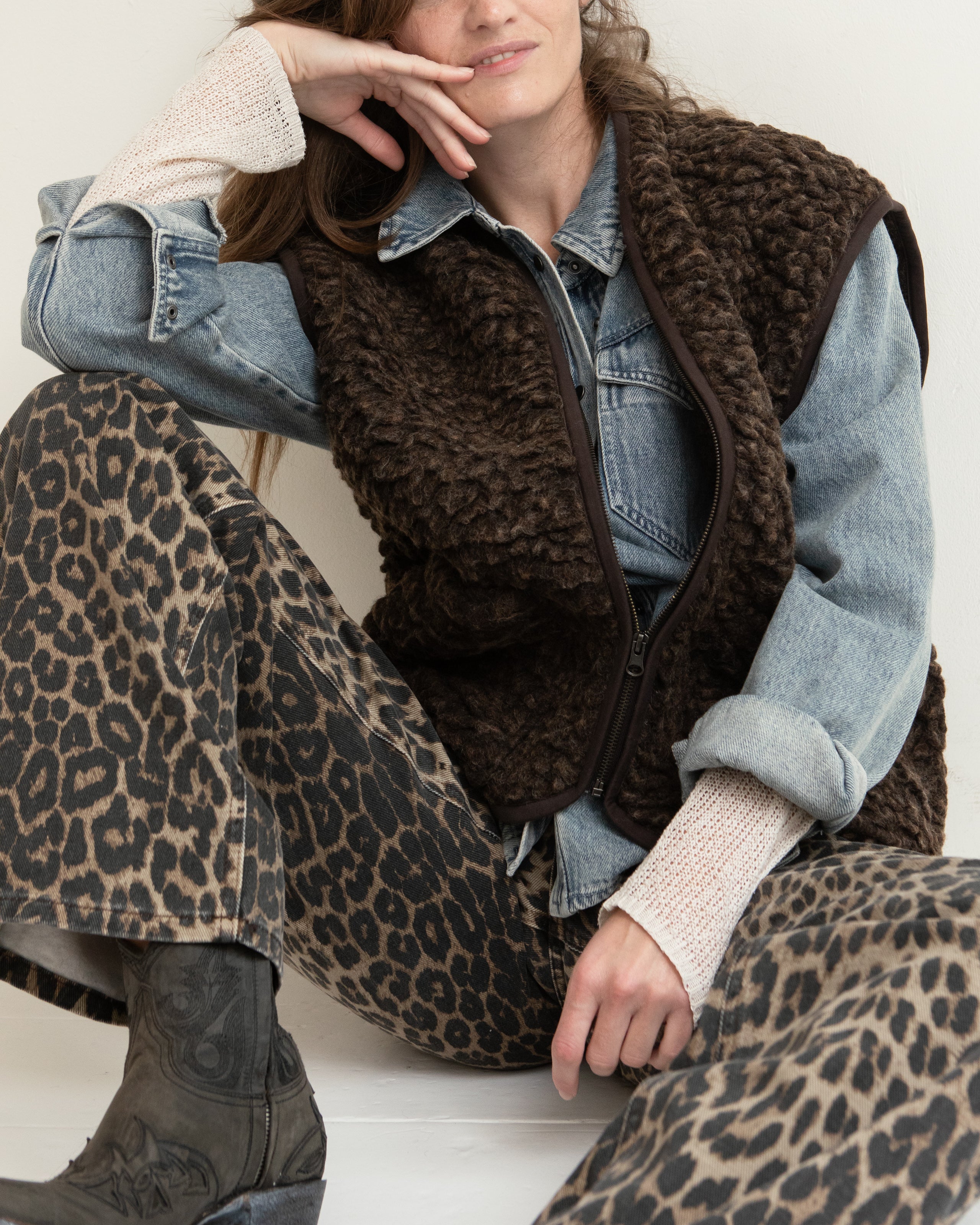 Abigail jacket - Fudge