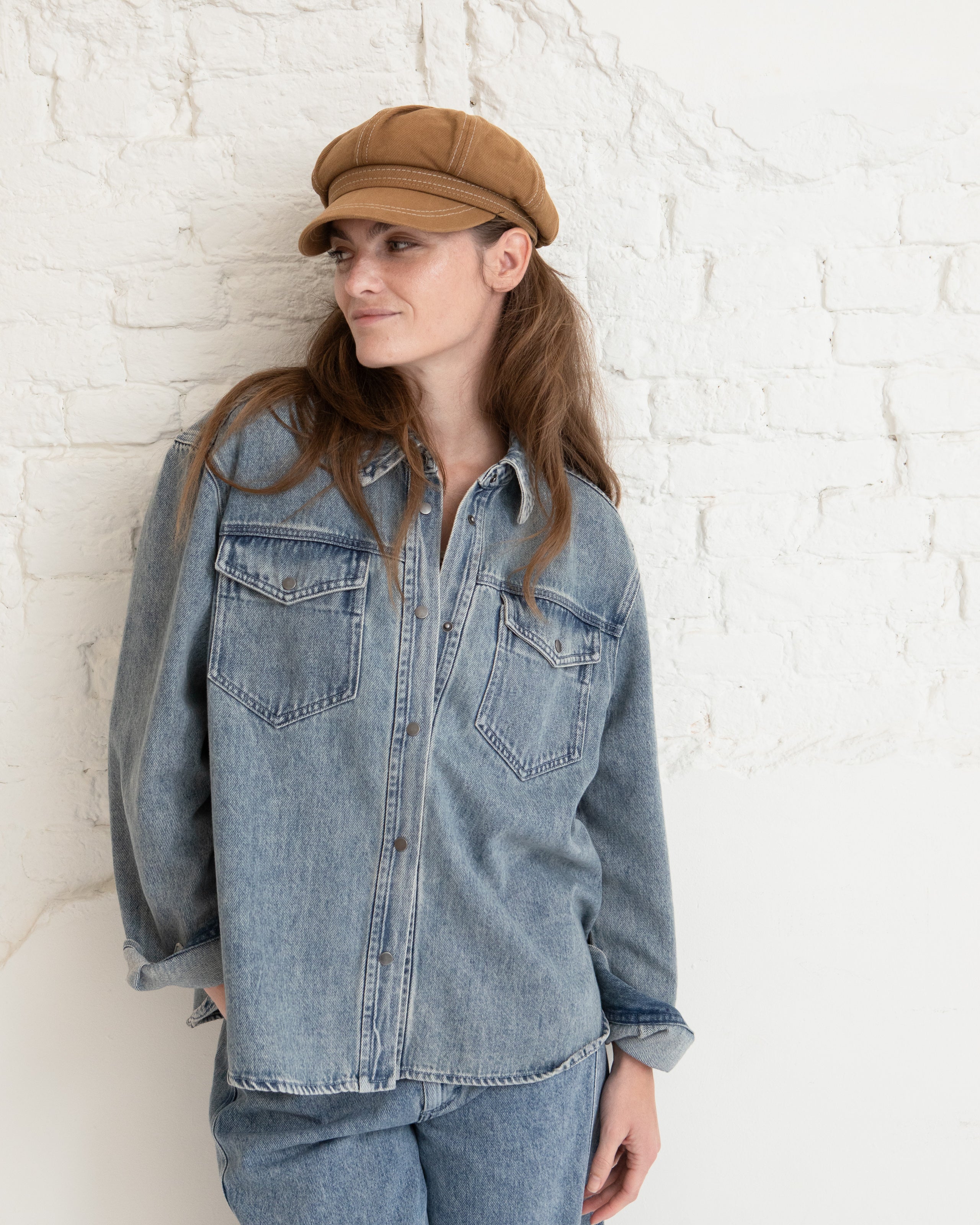 Kikki blouse - Blue soft wash