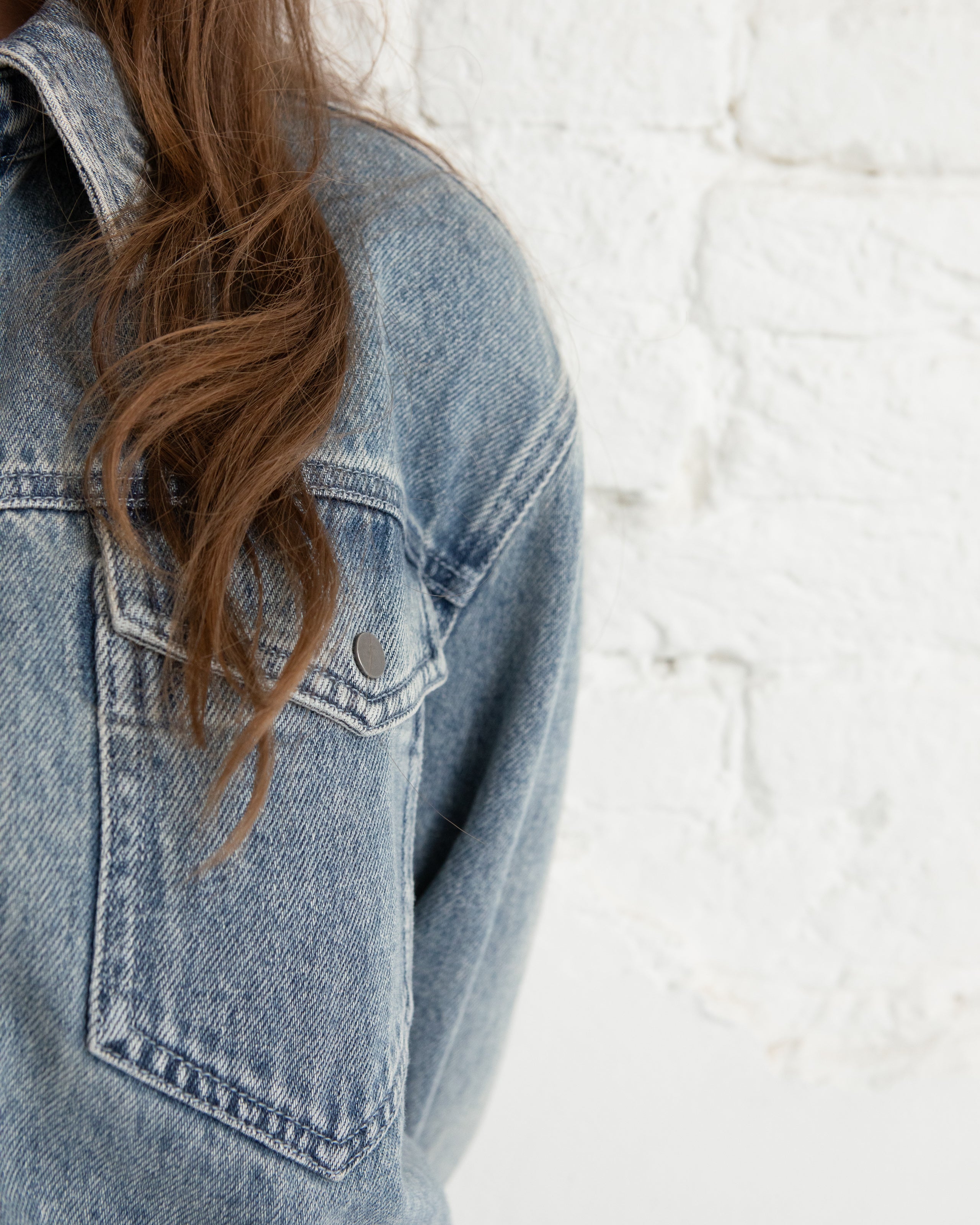 Kikki blouse - Blue soft wash