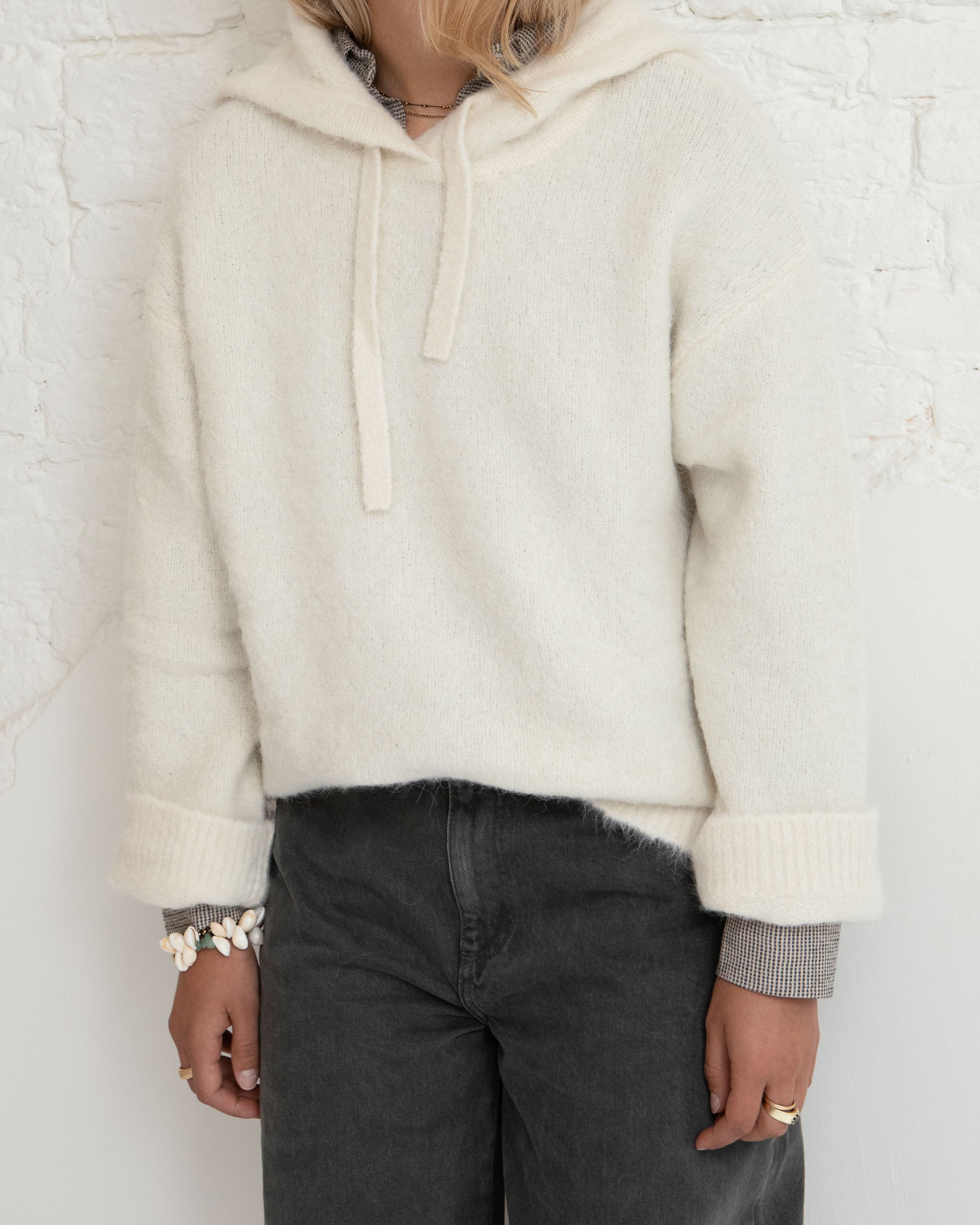 Sajeanne sweater - Clear cream