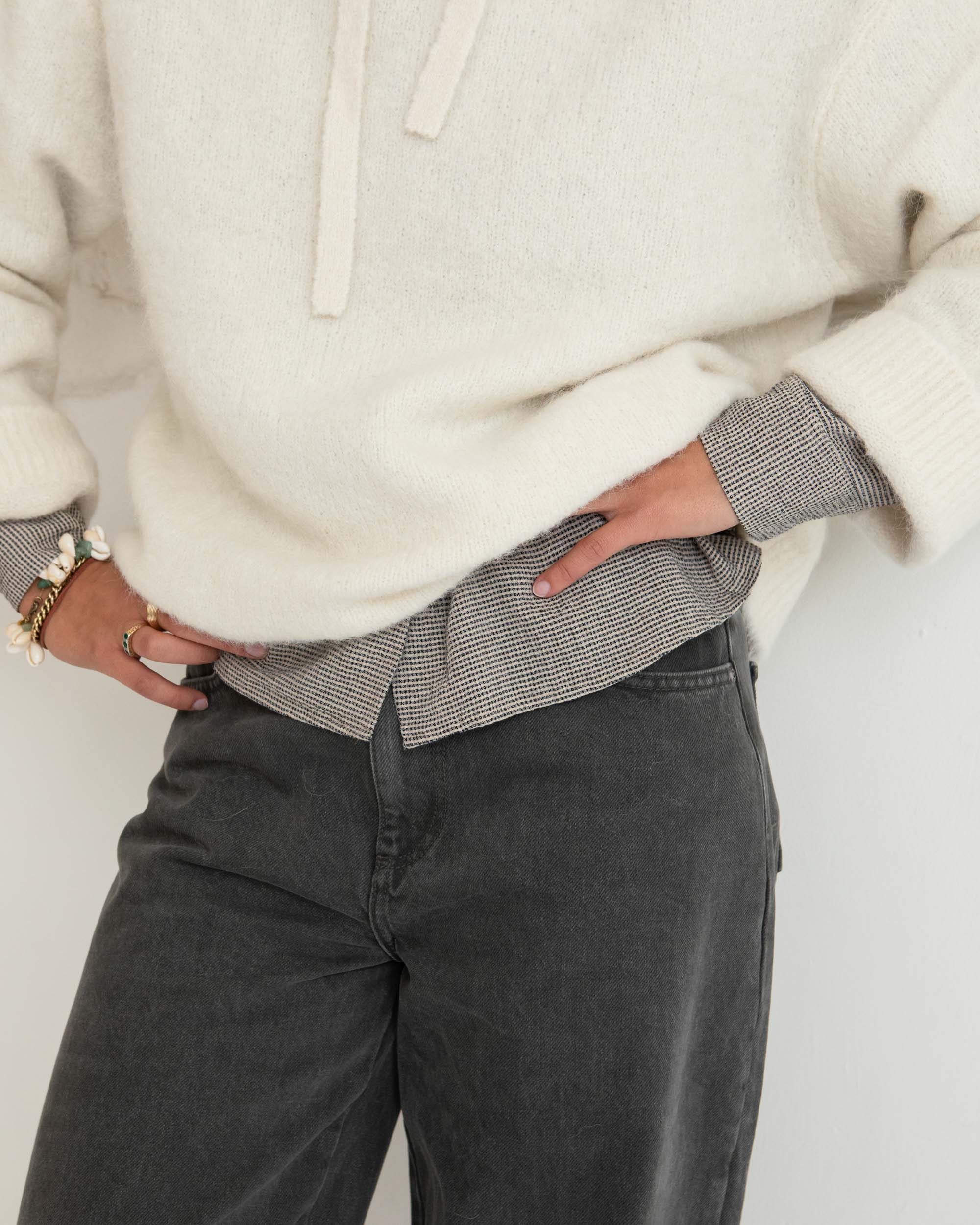 Sajeanne sweater - Clear cream