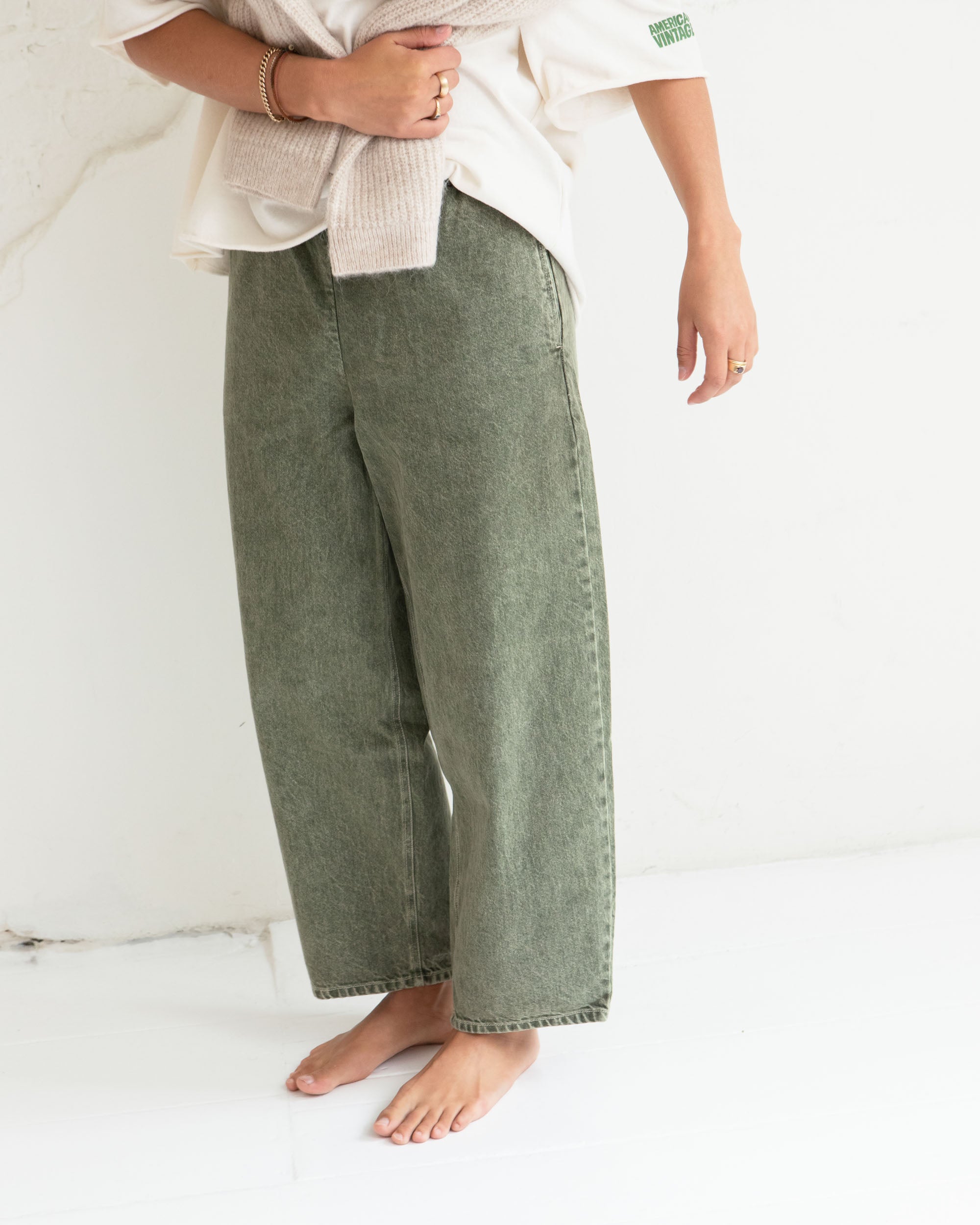 Uzatown trousers - Olive