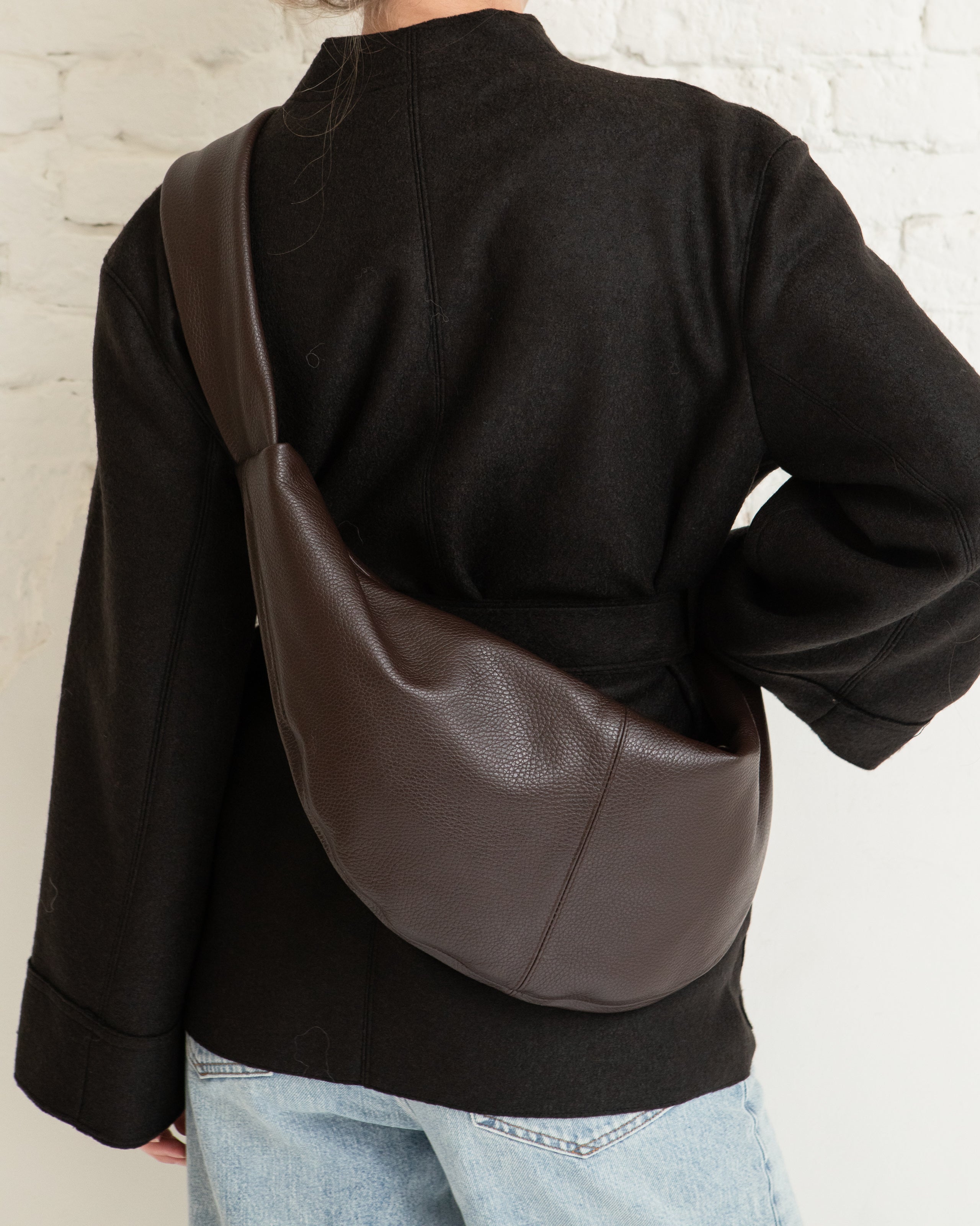 Large banana bag - Chocolat