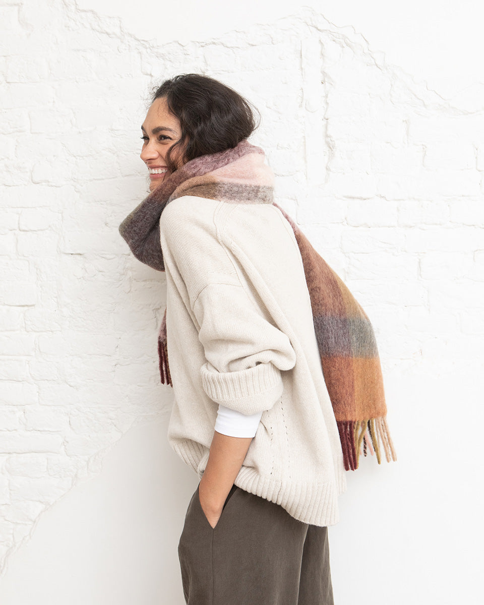 Lucio scarf - Navyrust