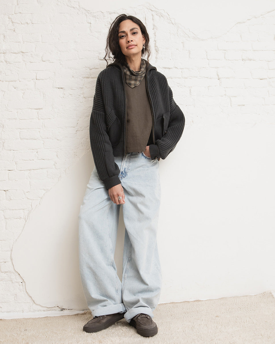 Mayken cardigan - Cypres