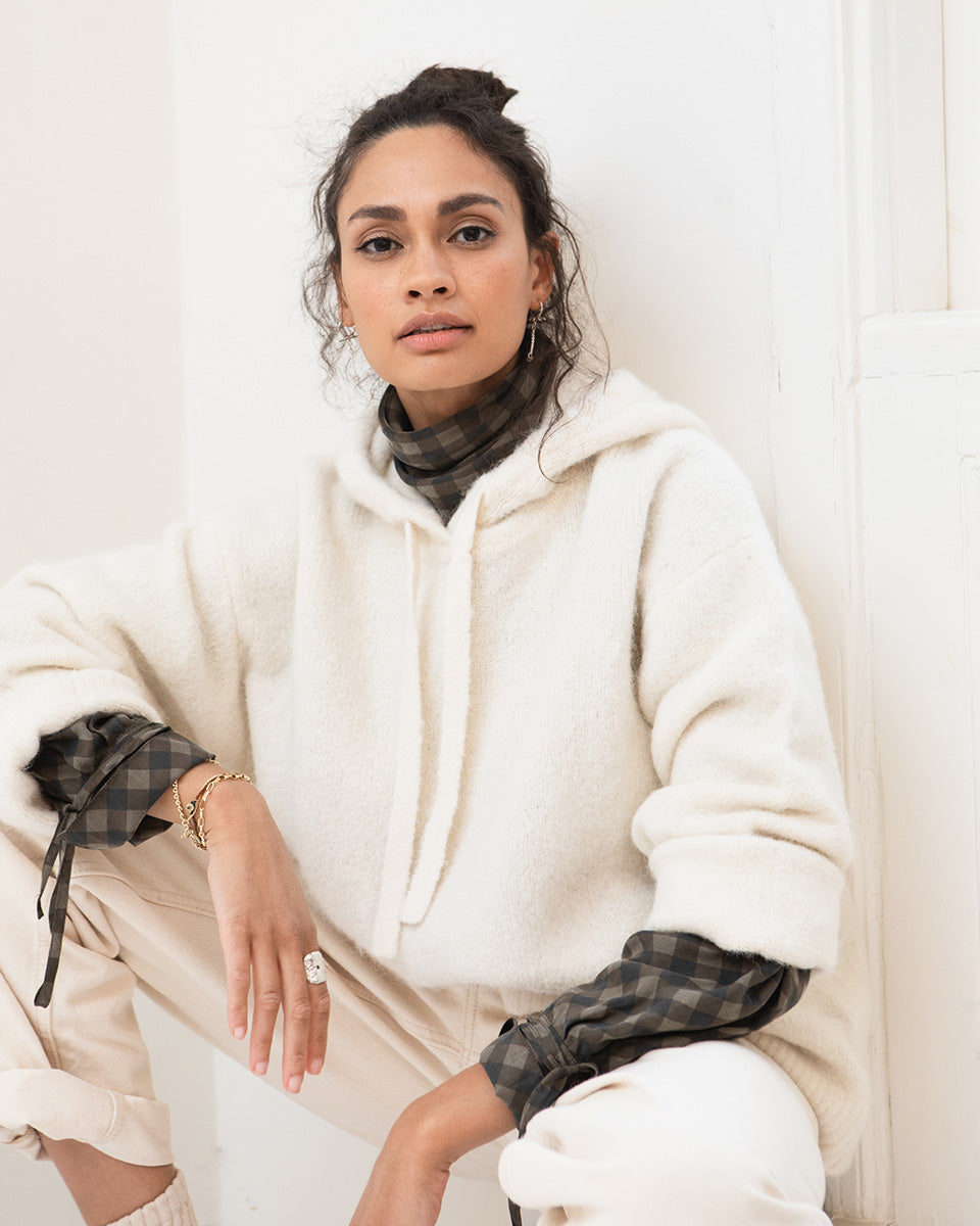 Sajeanne sweater - Clear cream