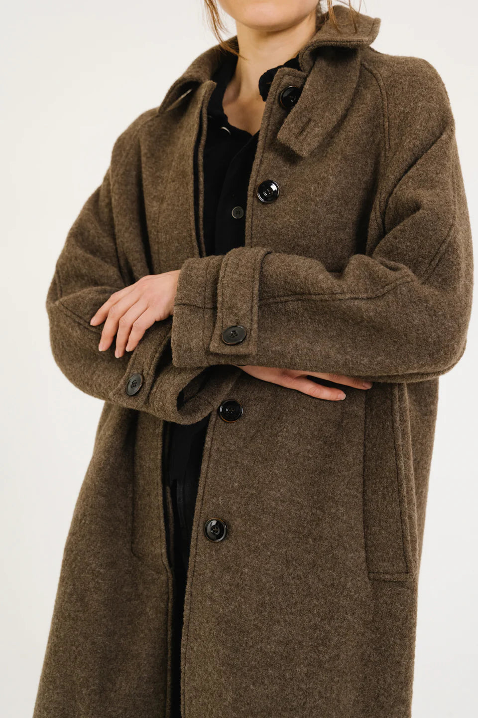 Mayri coat - Tourbe