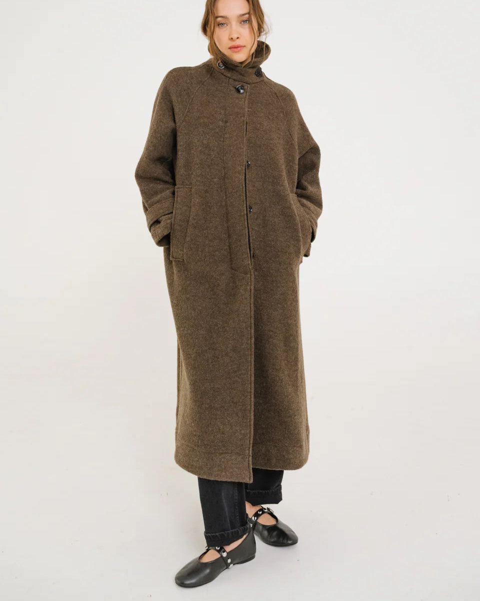 Mayri coat - Tourbe