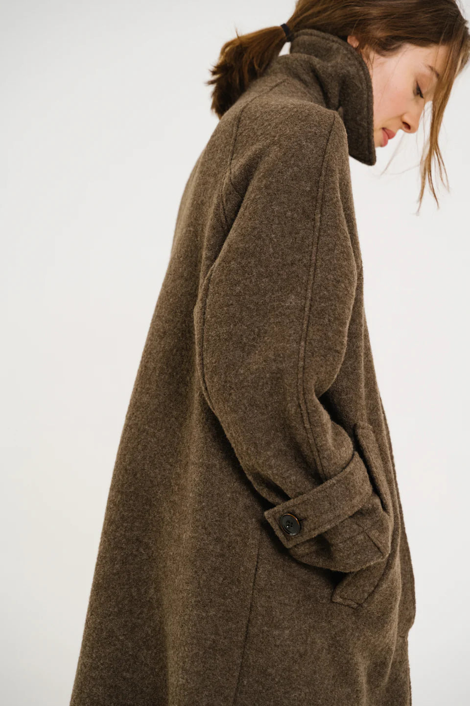 Mayri coat - Tourbe