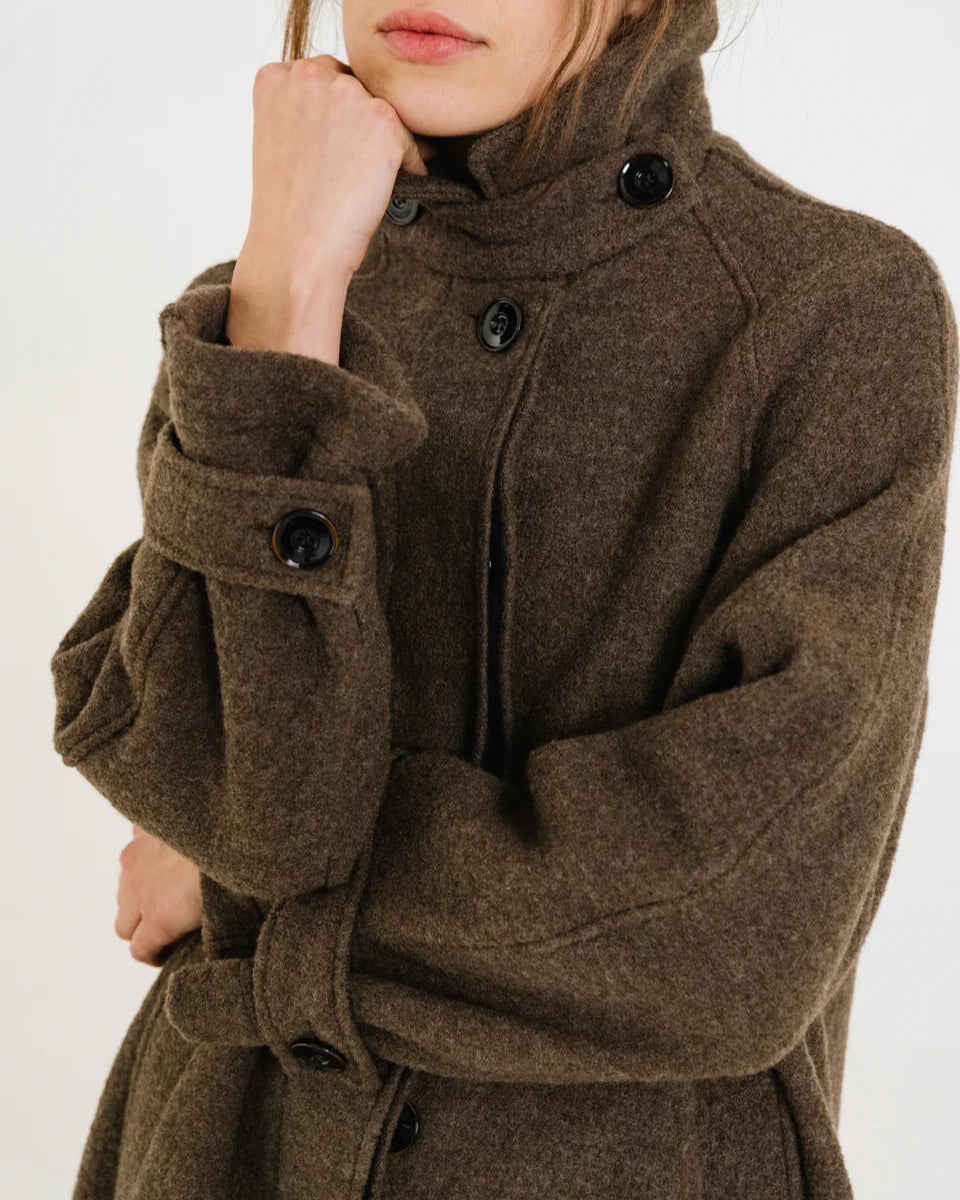 Mayri coat - Tourbe