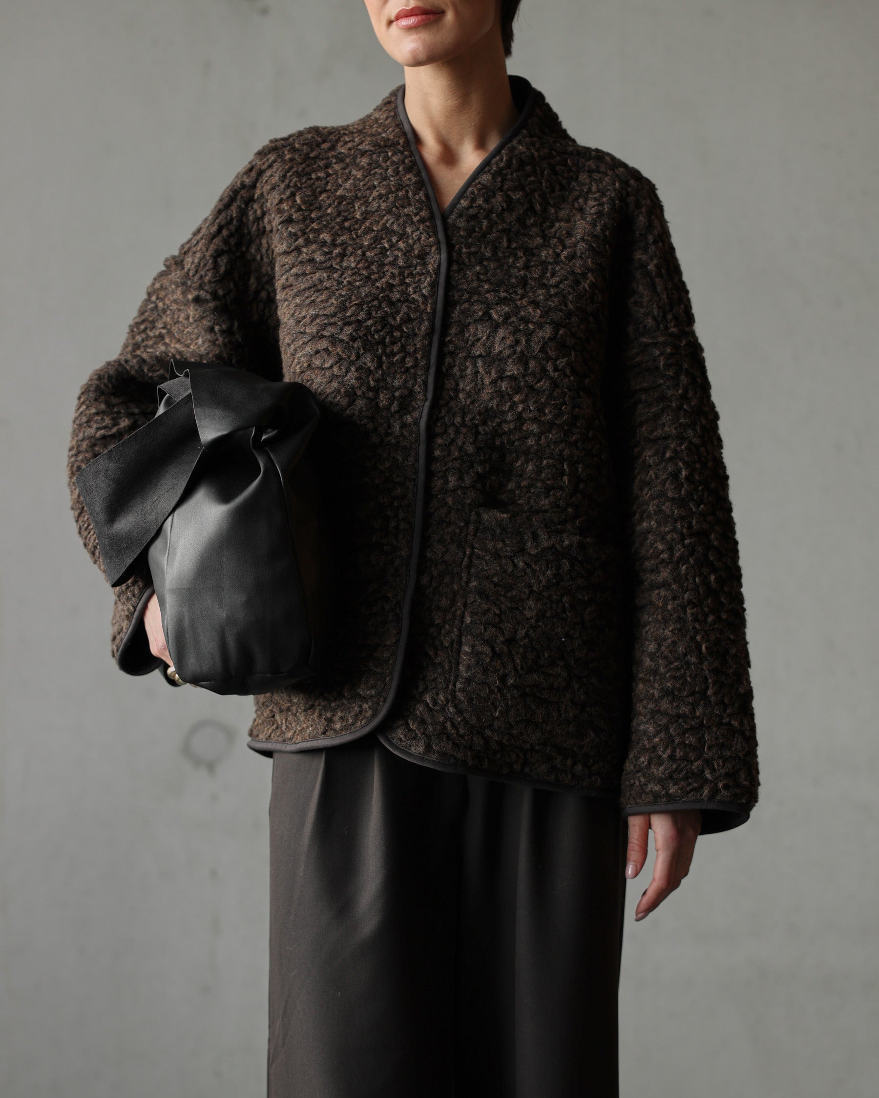 Athena jacket - Fudge