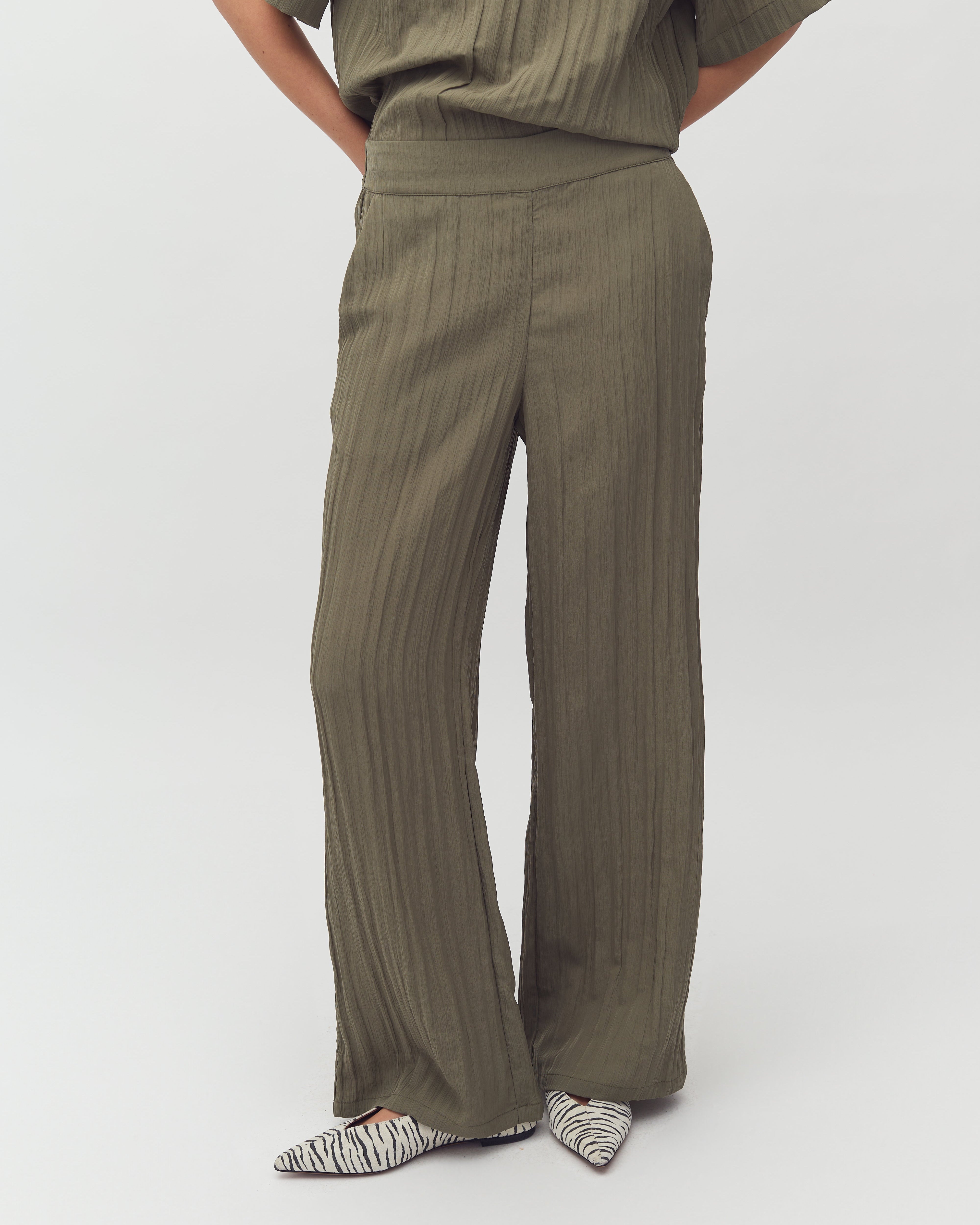Emmana trousers - Tea leaf