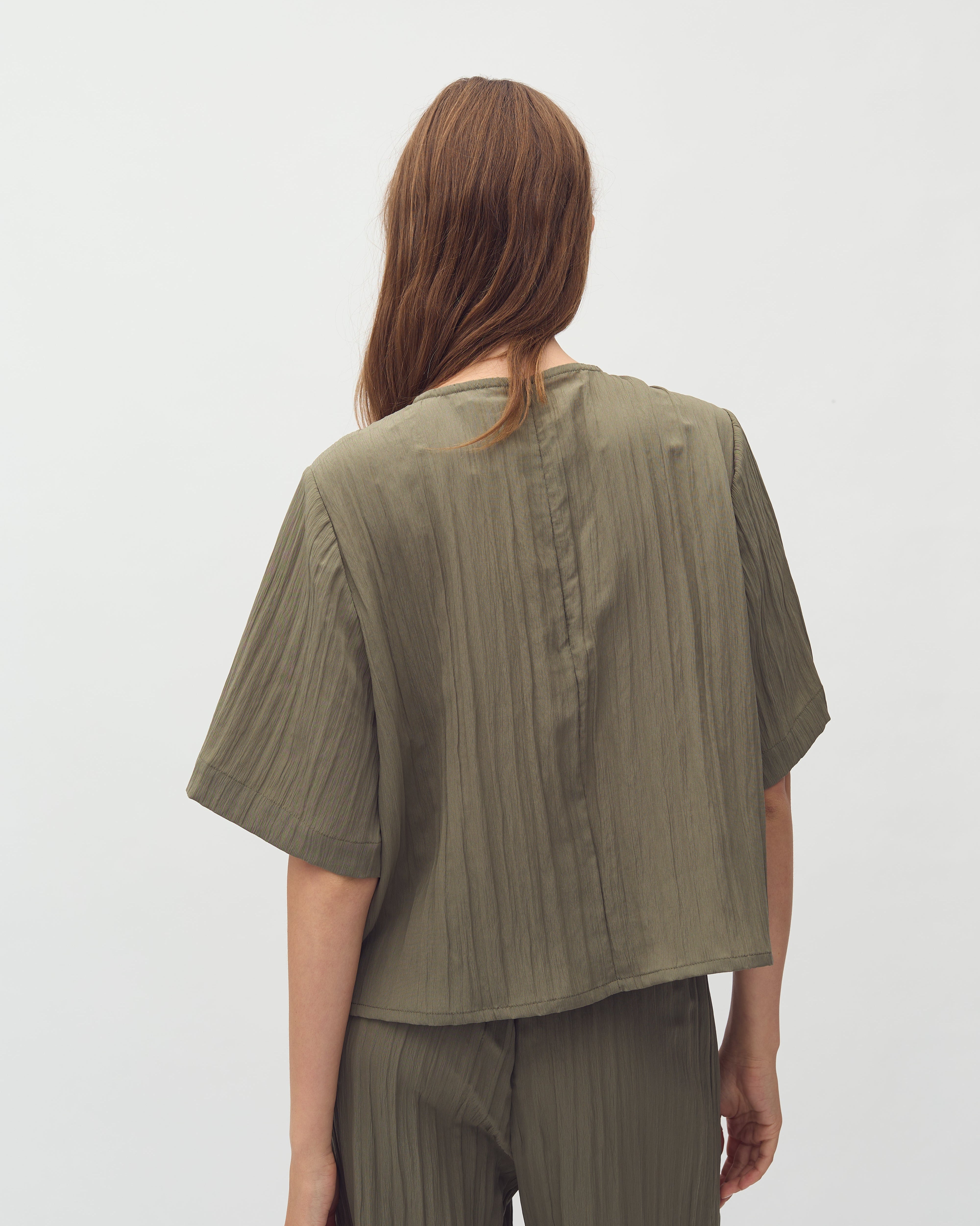 Hattie blouse - Tea leaf