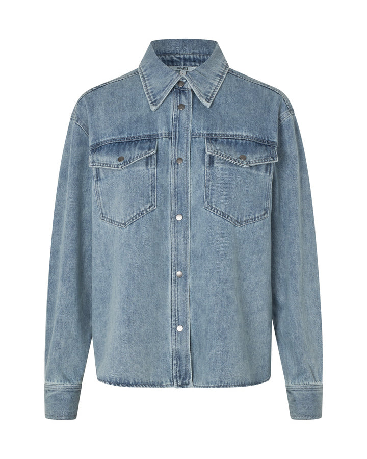 Kikki blouse - Blue soft wash