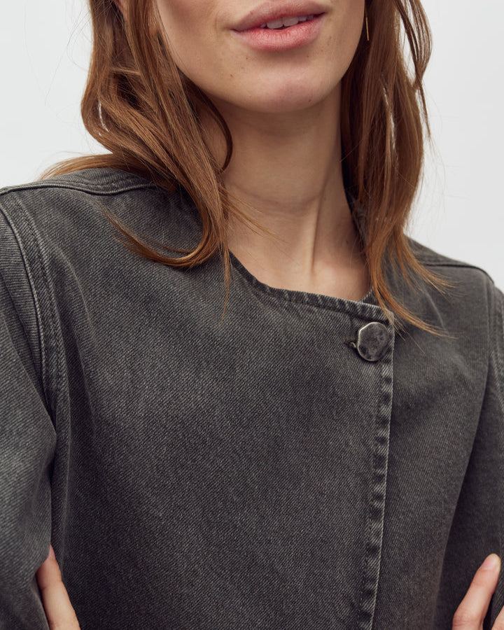 Exana jacket - Khaki green wash