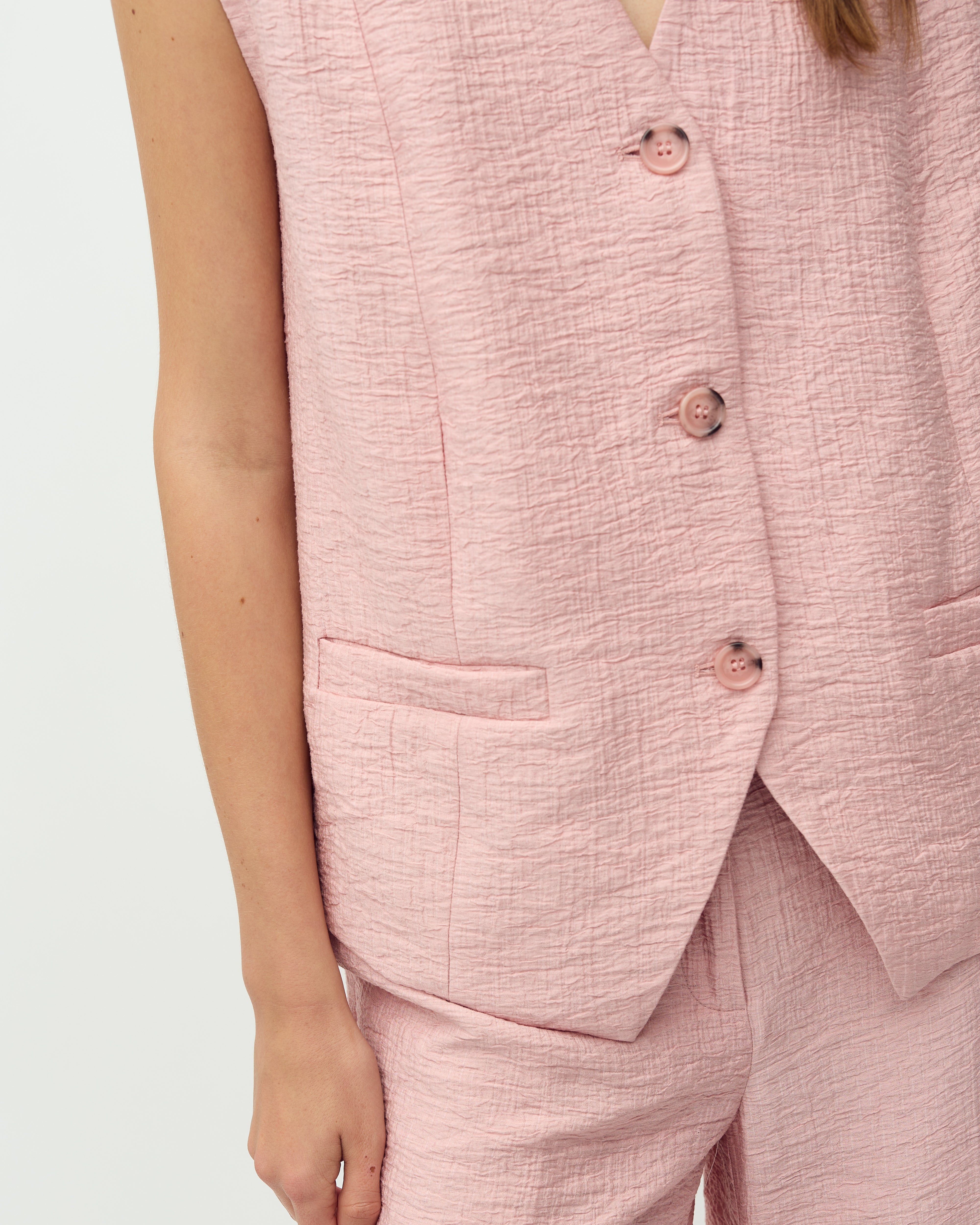 Frida jacket - Pink melange