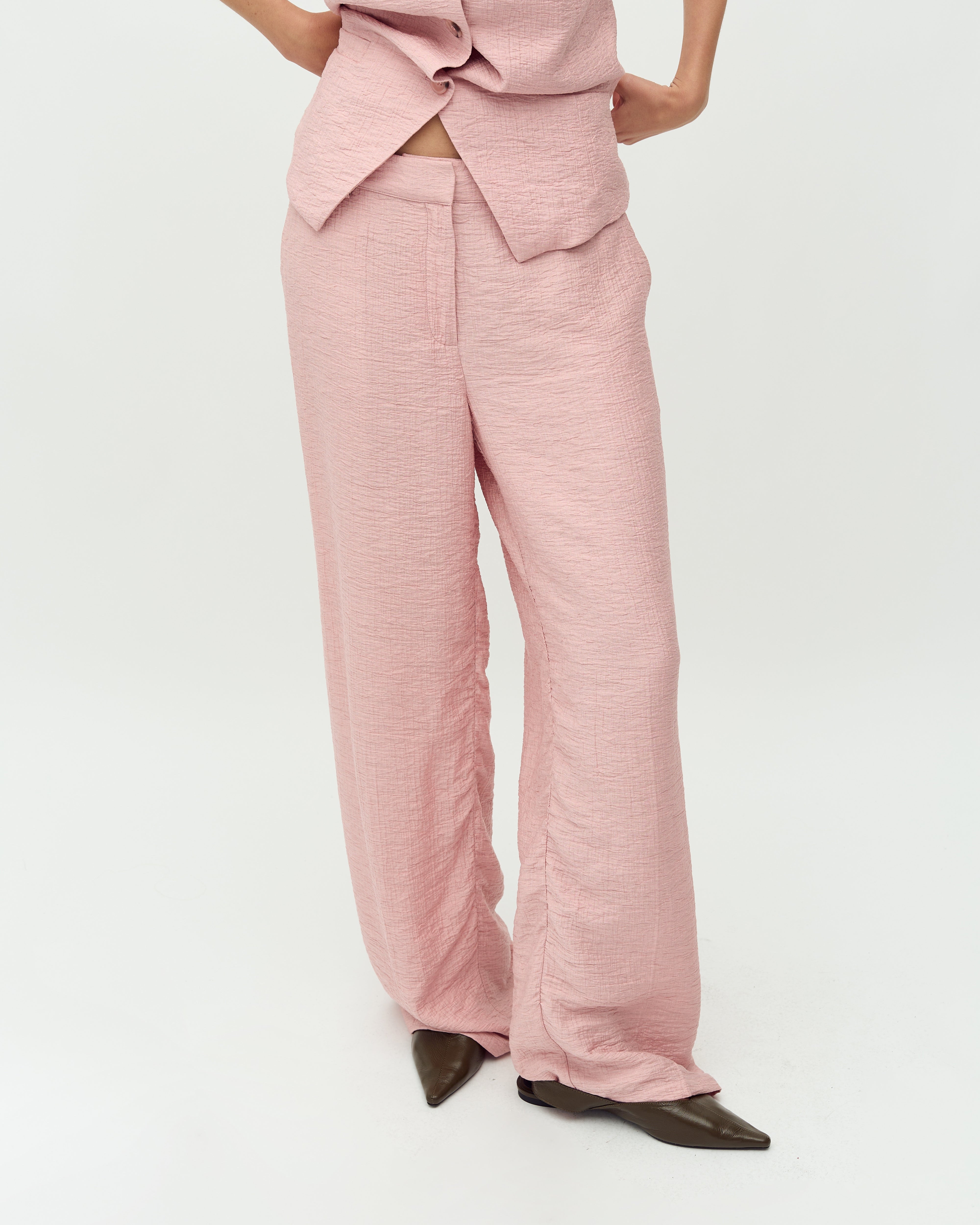 Dagma trousers - Pink melange