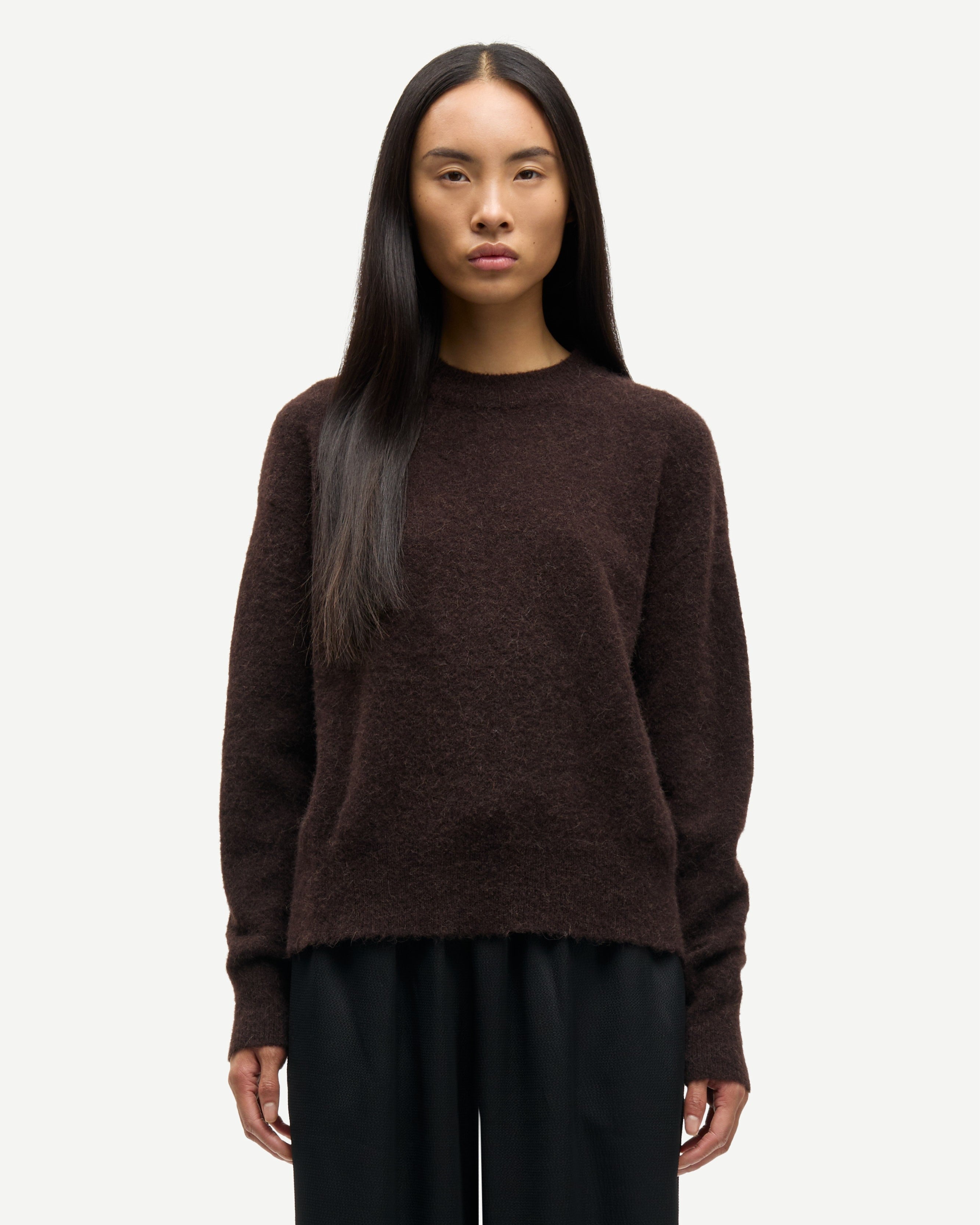 Anour knit - Black coffee