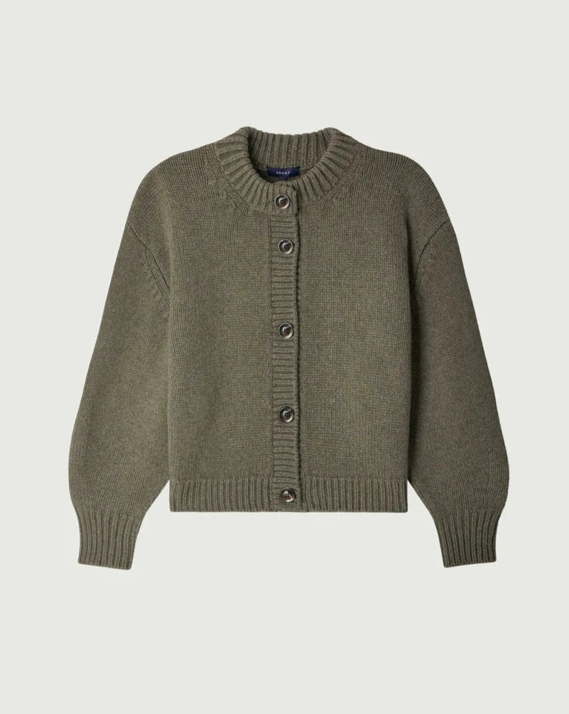 Leonard cardigan - Gris chine