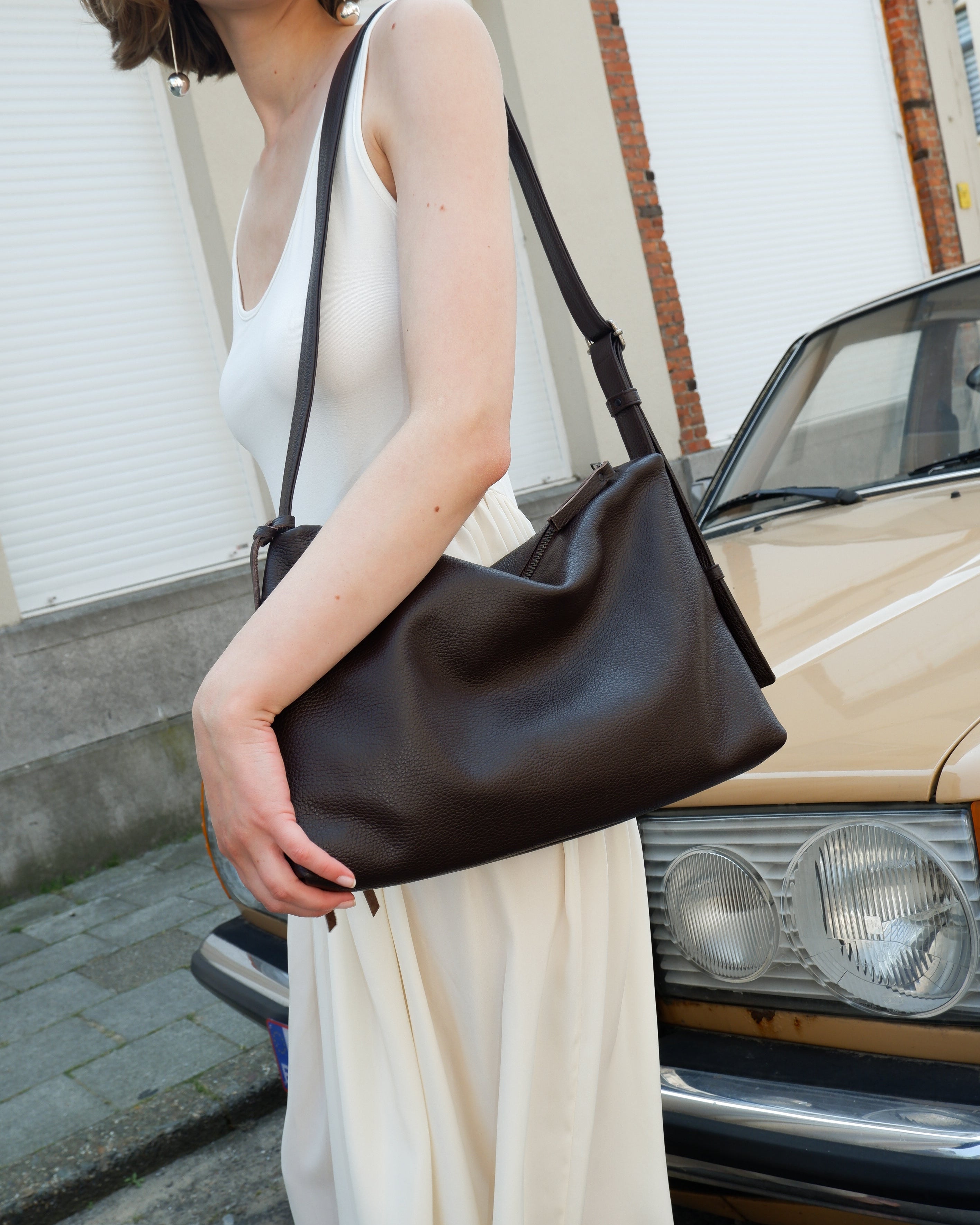 Zip pocket bag - Chocolat