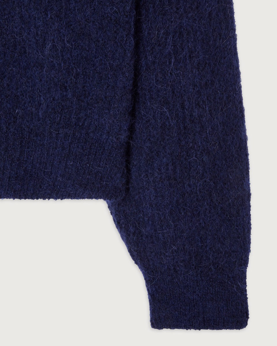 East knit - Navy chine