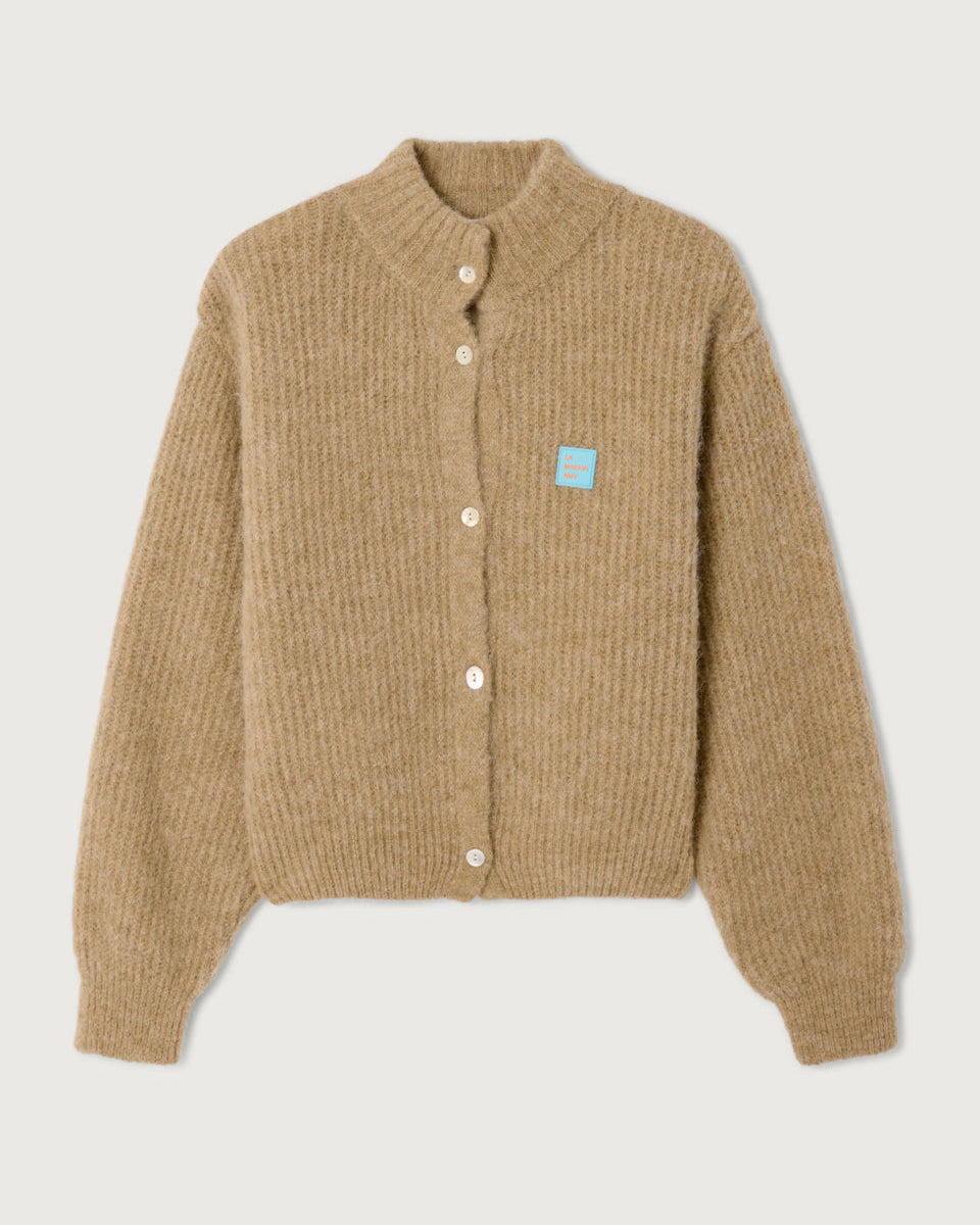 East cardigan - Sable chine