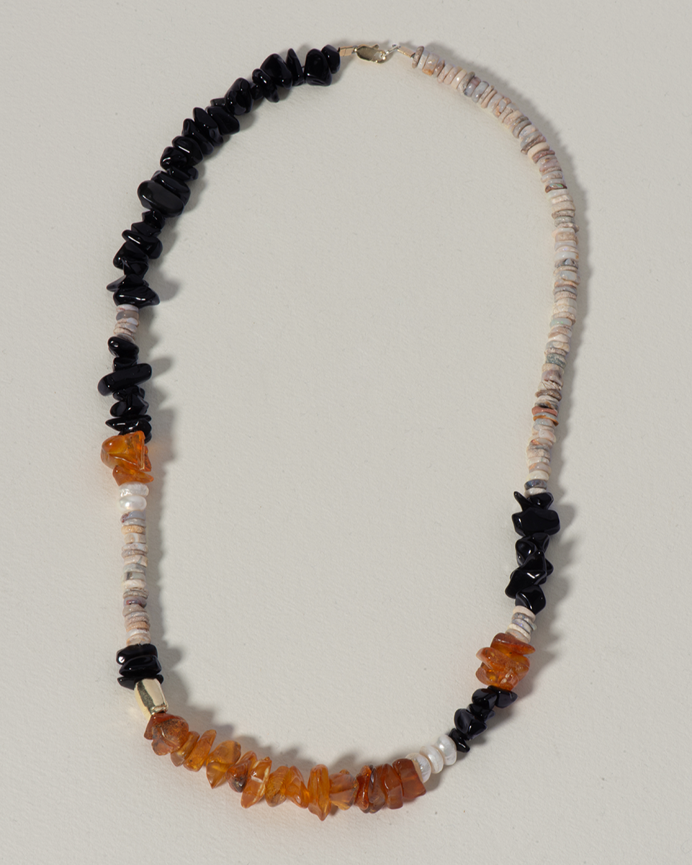 Evening sun necklace - Gold