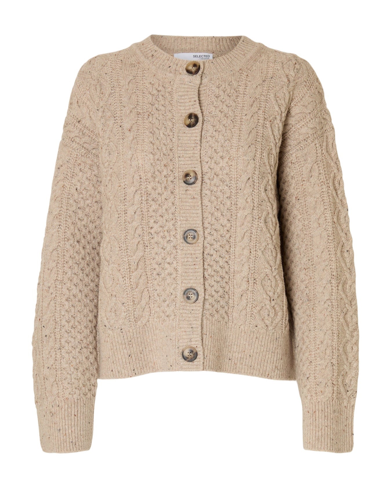 Nelly cardigan - Birch melange