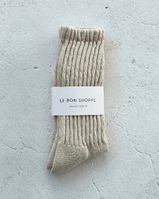 Ballet socks - Oatmeal