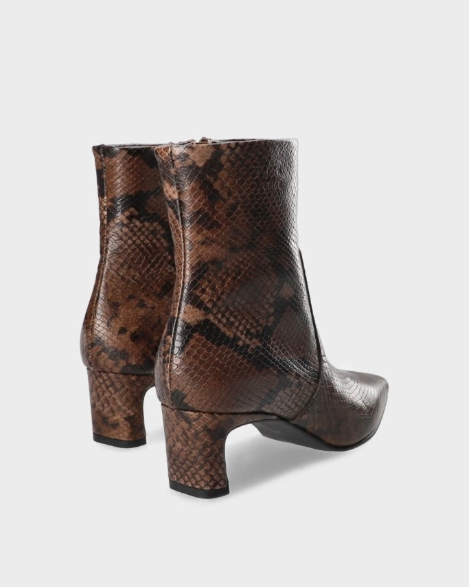 Snake boots - Leather brown