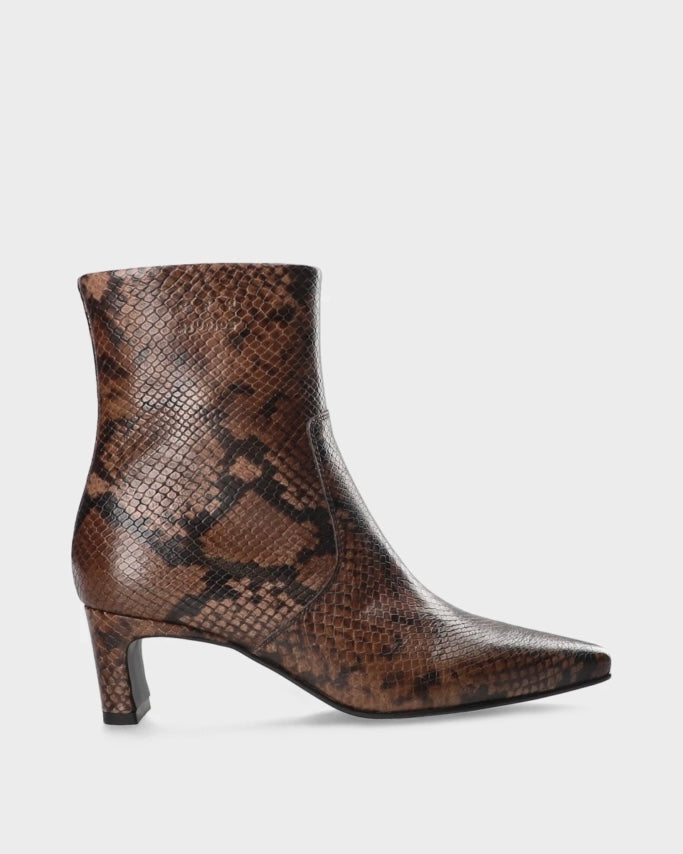 Snake boots - Leather brown
