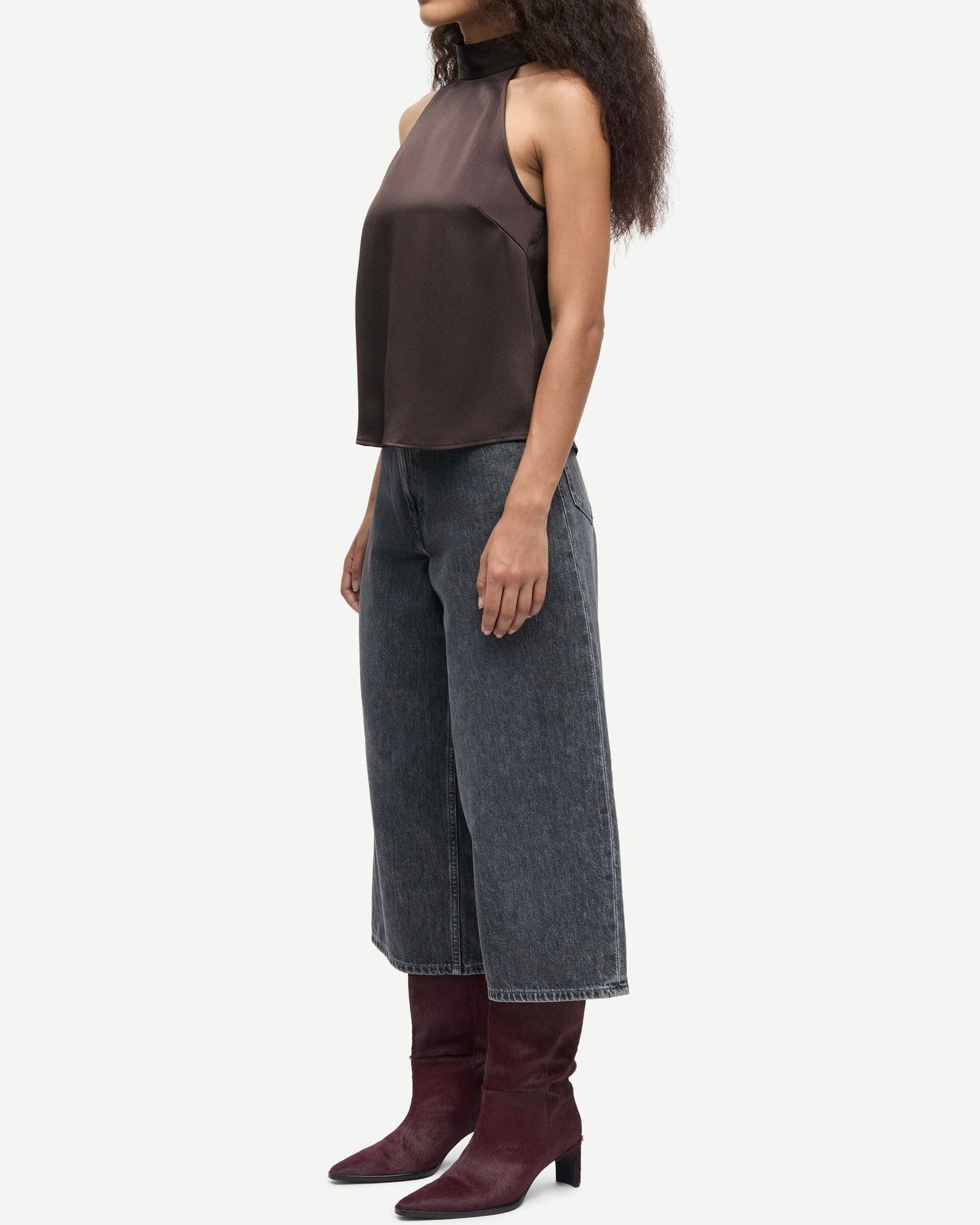 Sarheos top - Black coffee