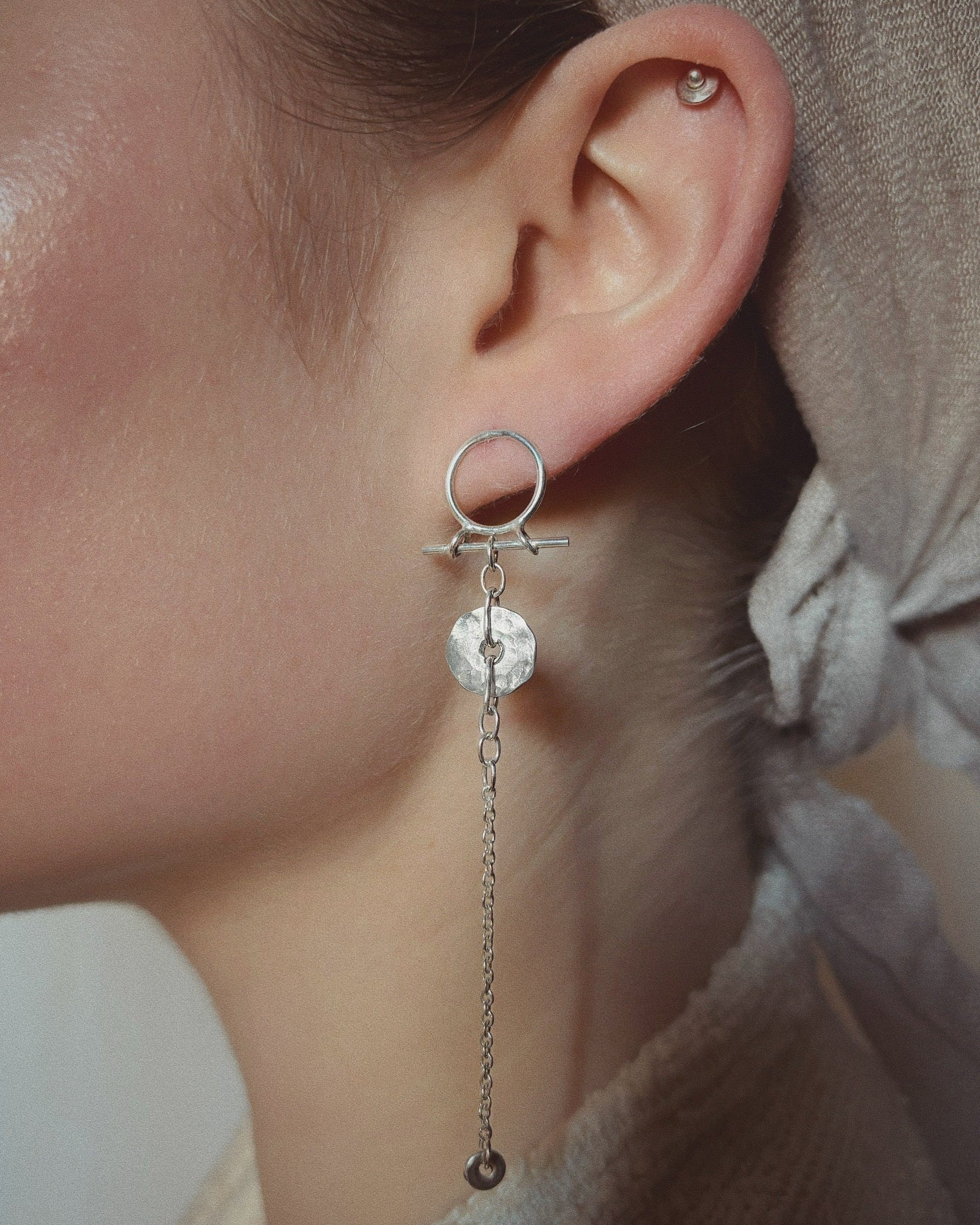 No.12 earring 3 - Silver