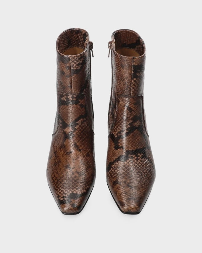 Snake boots - Leather brown