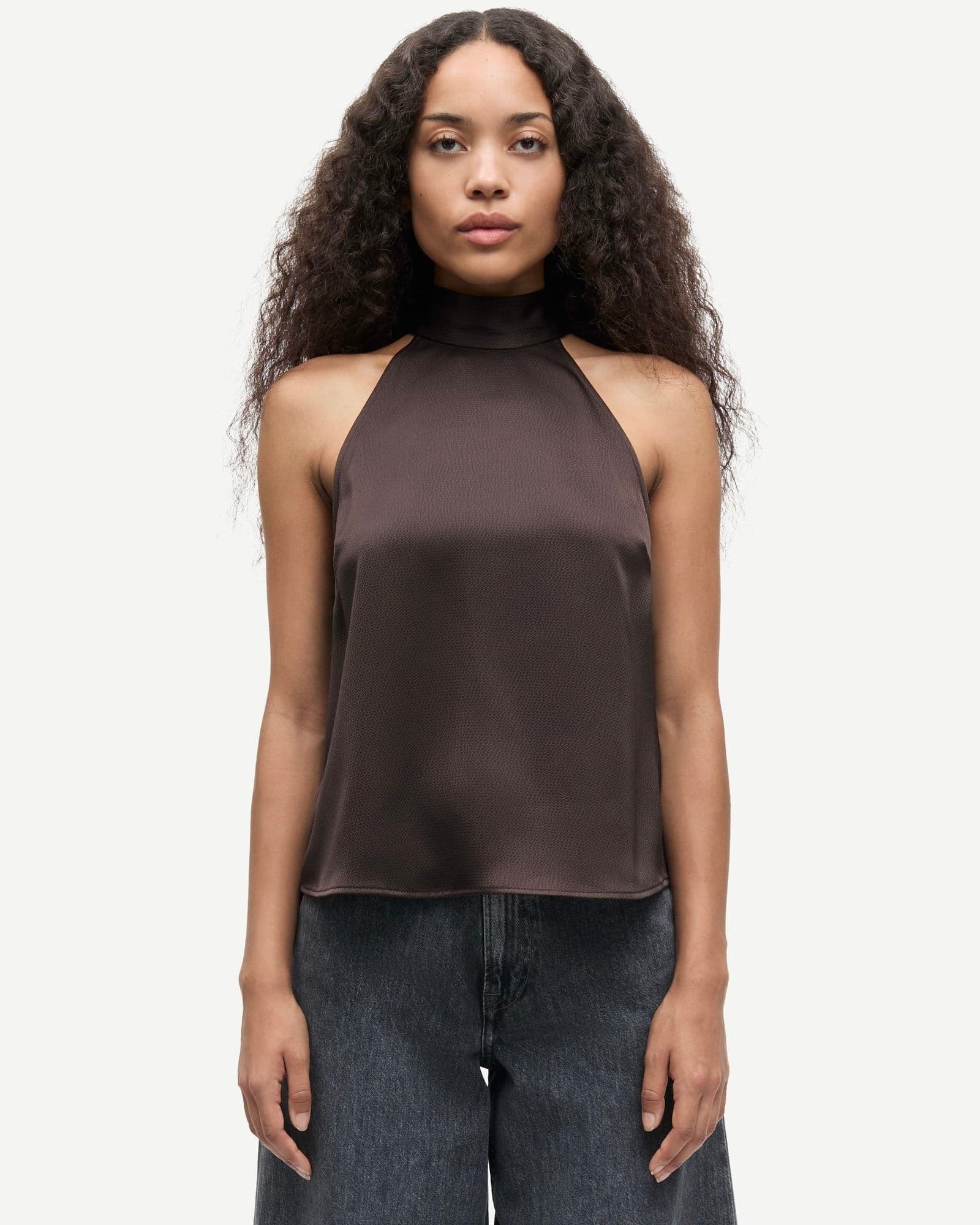 Sarheos top - Black coffee