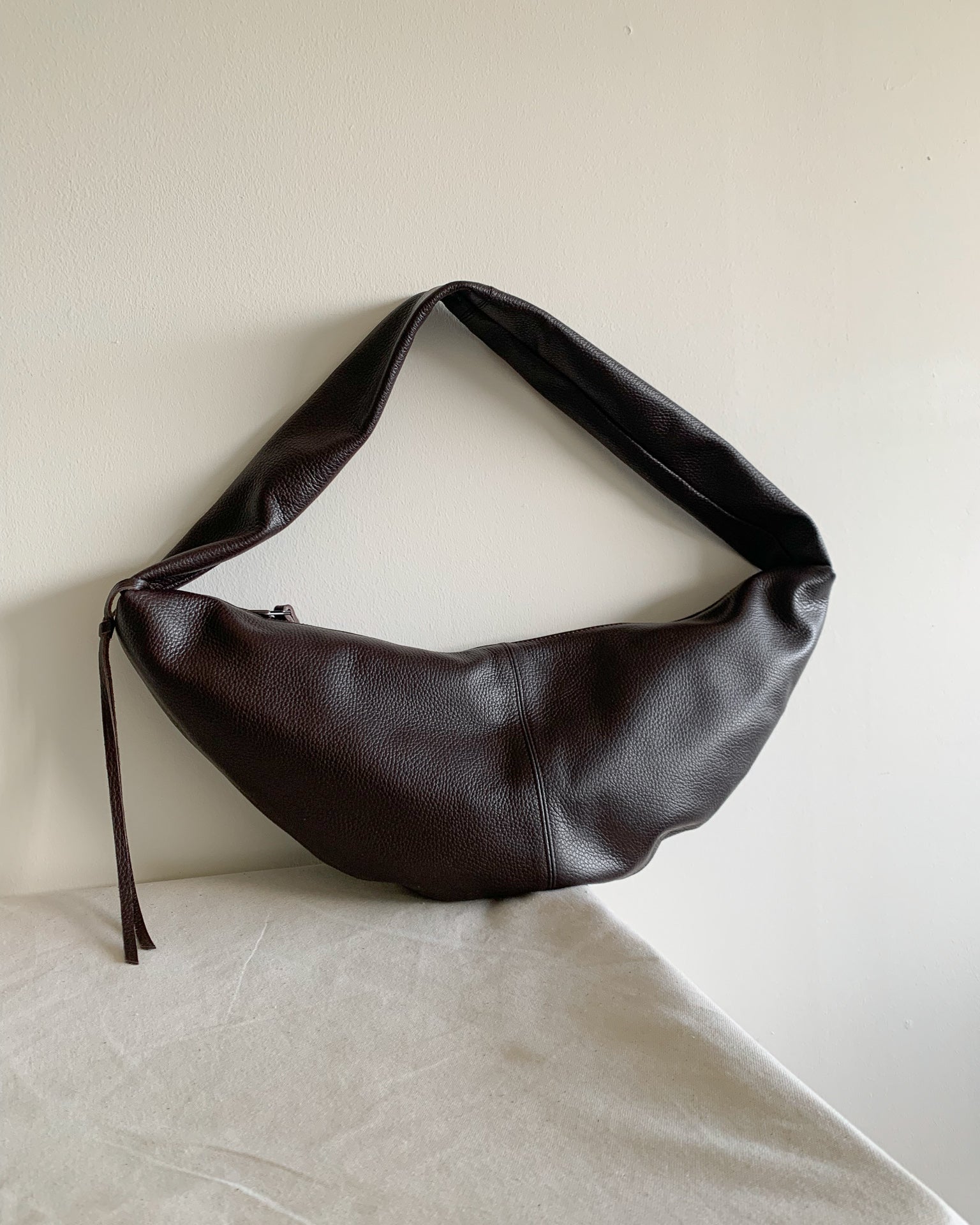 Large banana bag - Chocolat