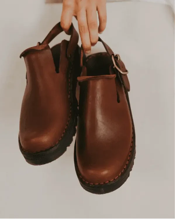 Karoo clogs - Brown