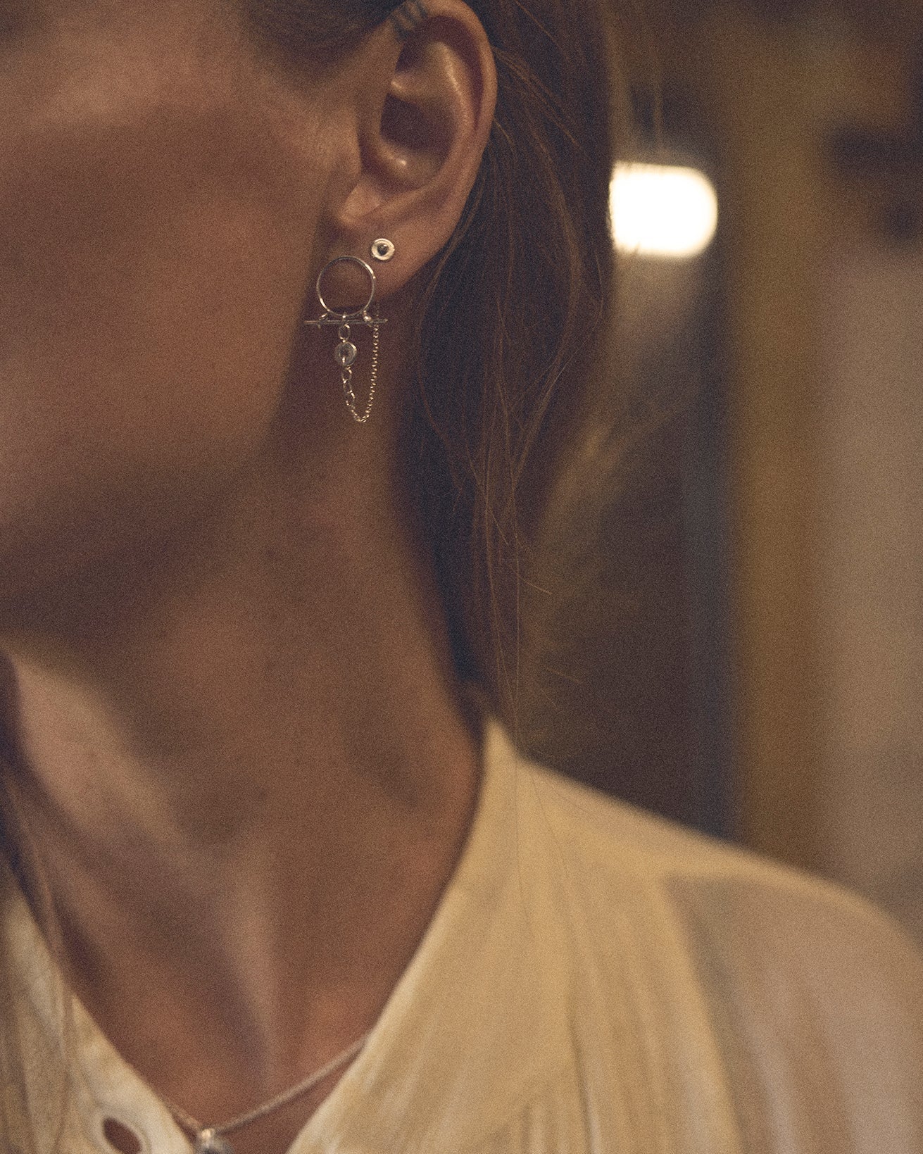 No.12 earring 2 - Silver