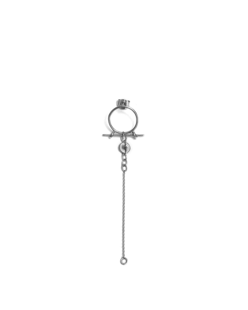 No.12 earring 2 - Silver