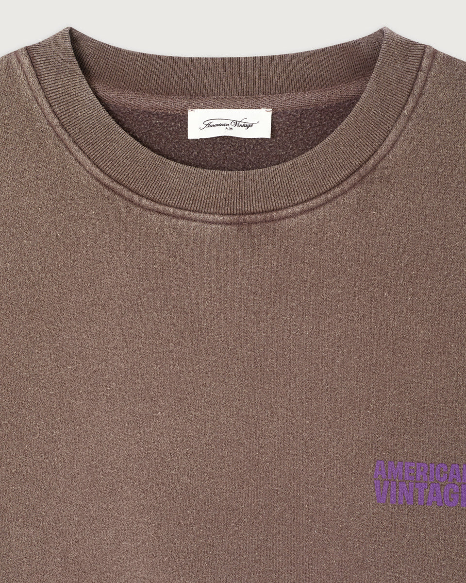 Plizzy sweater - Chataignier vintage