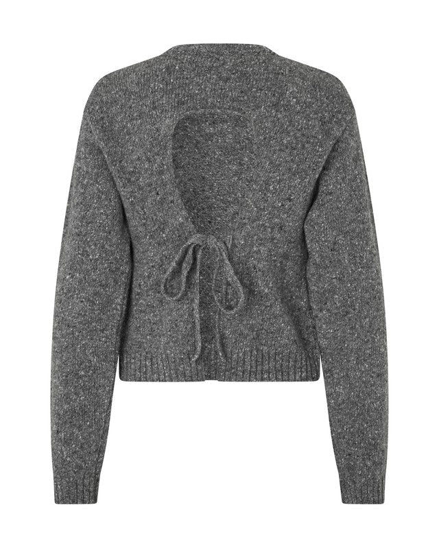 Salois knit - Dark grey melange