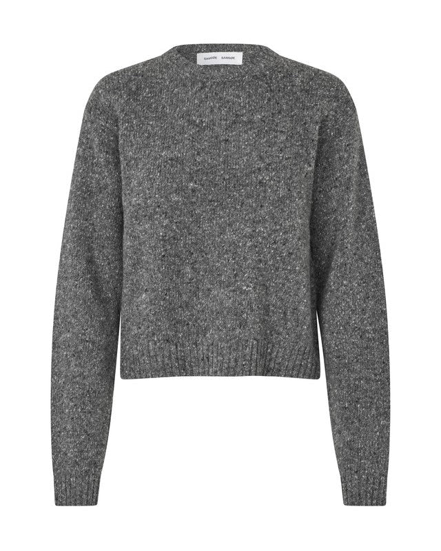 Salois knit - Dark grey melange
