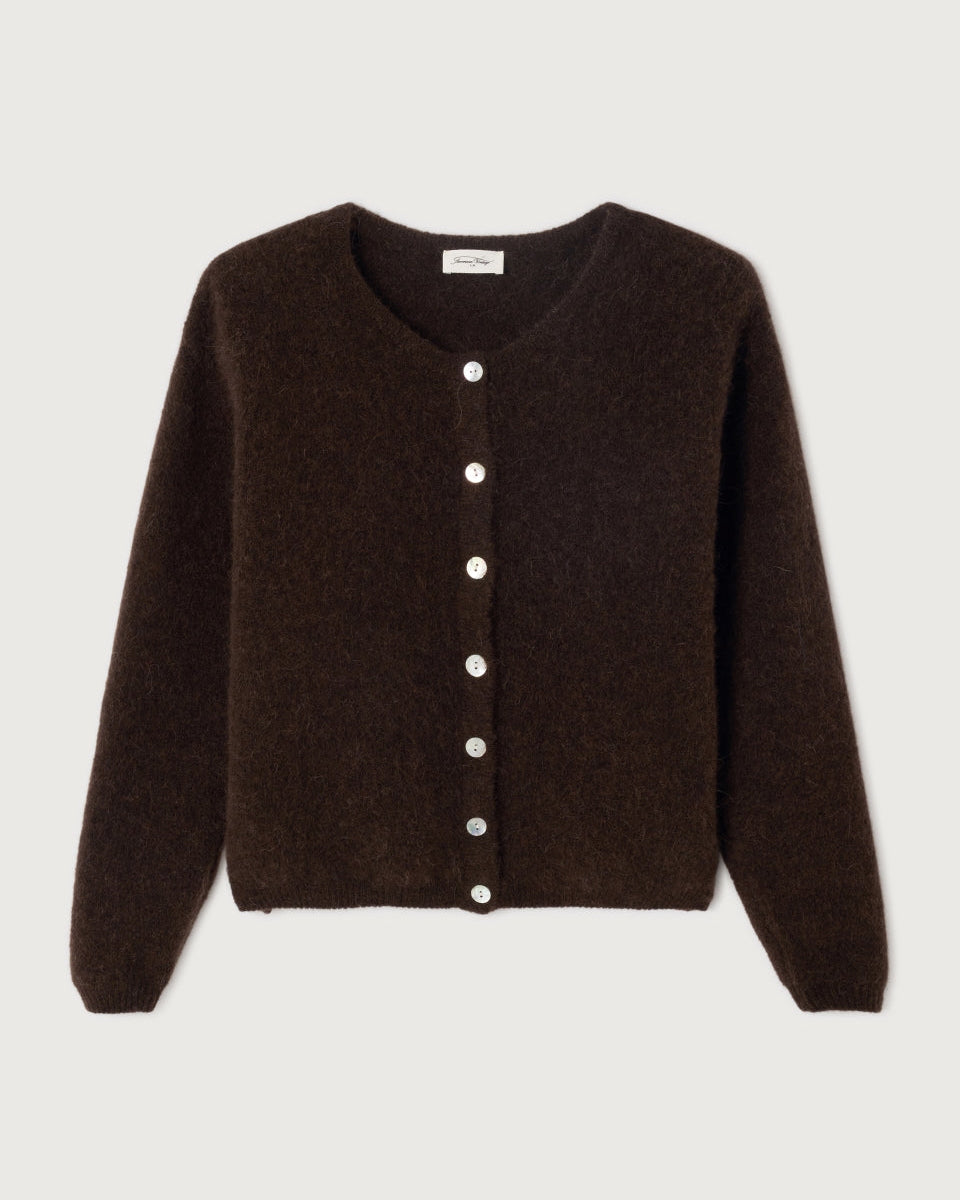 Vitow cardigan - Coffee melange