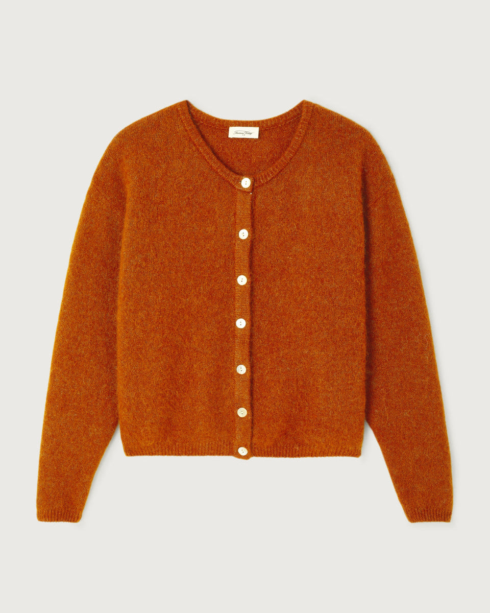 Vitow cardigan - Copper melange