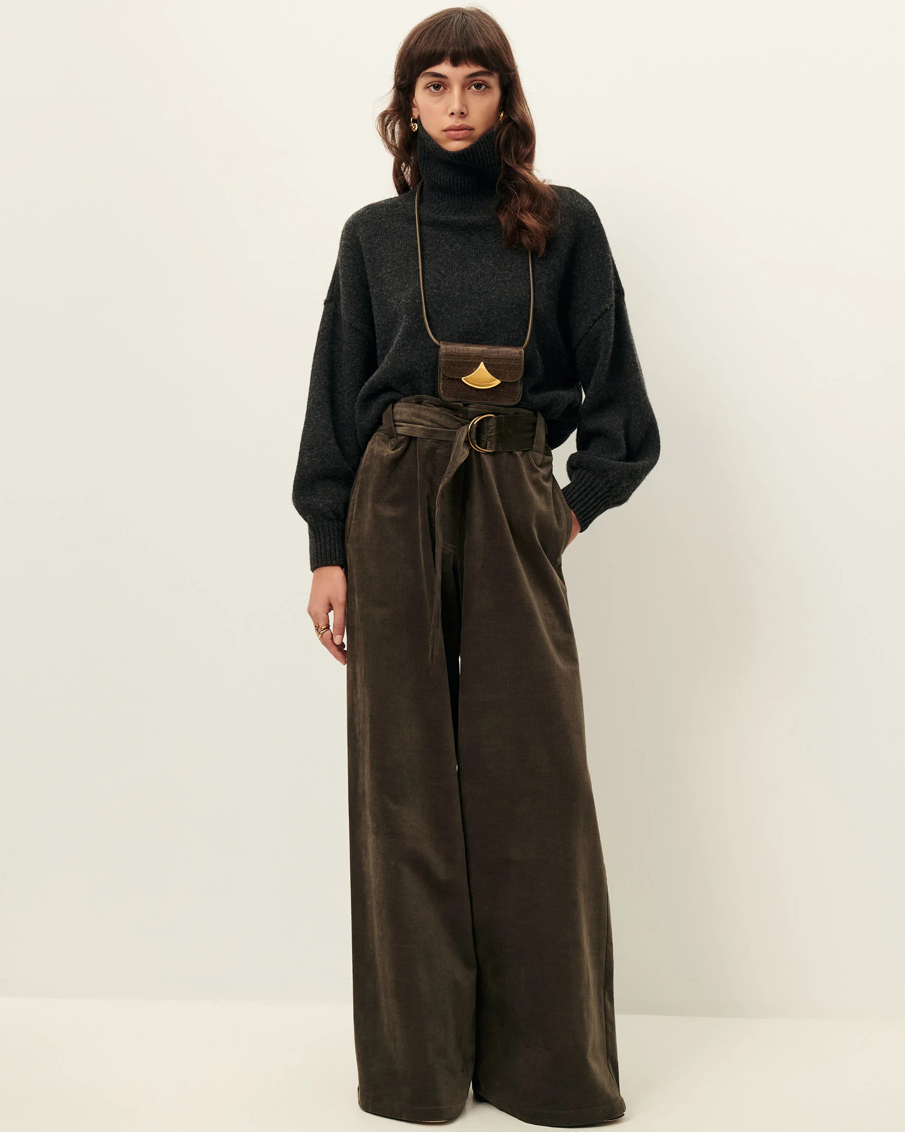 Darm trousers - Lichen